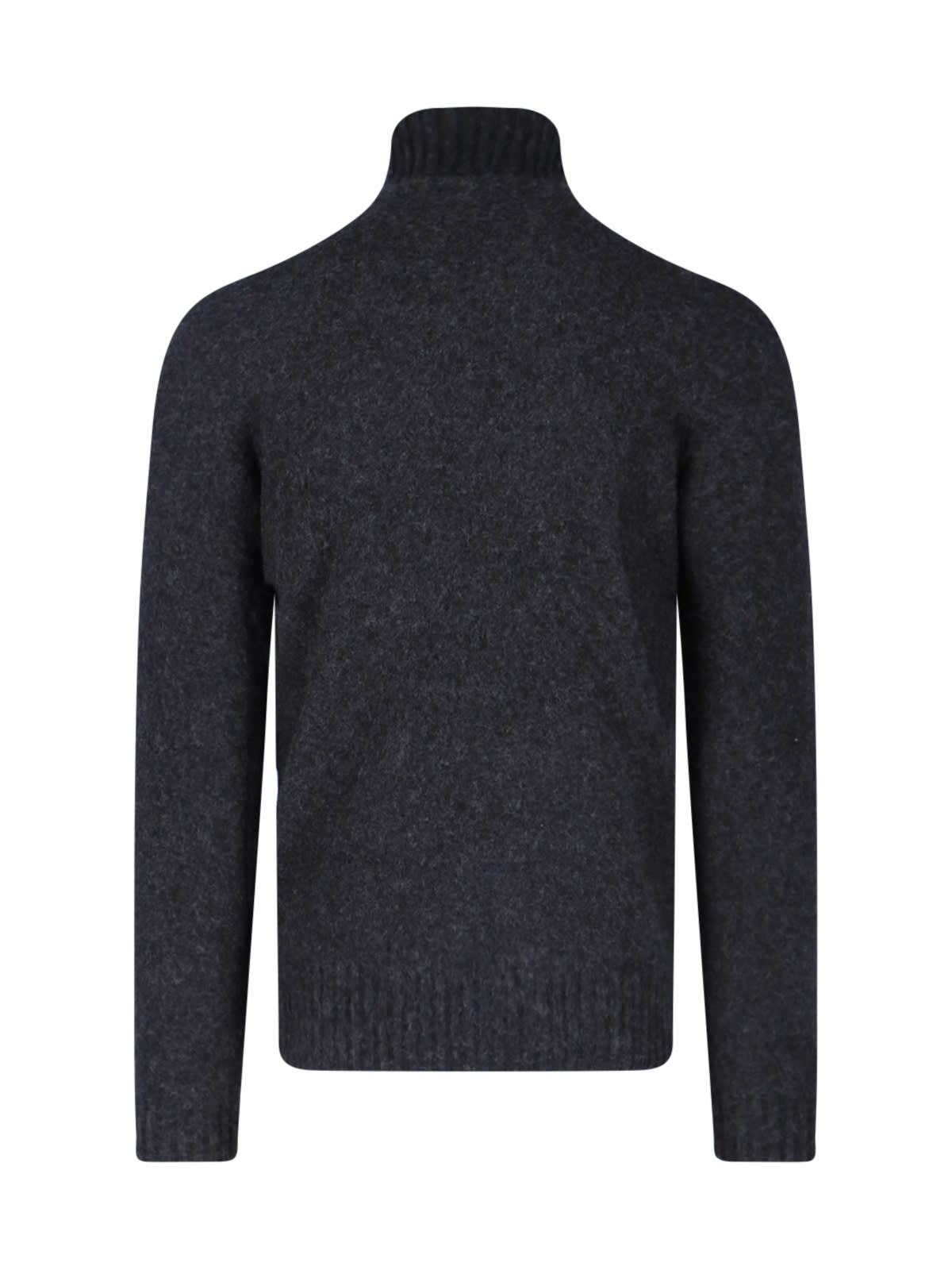 Drumohr High Neck Sweater In Gray