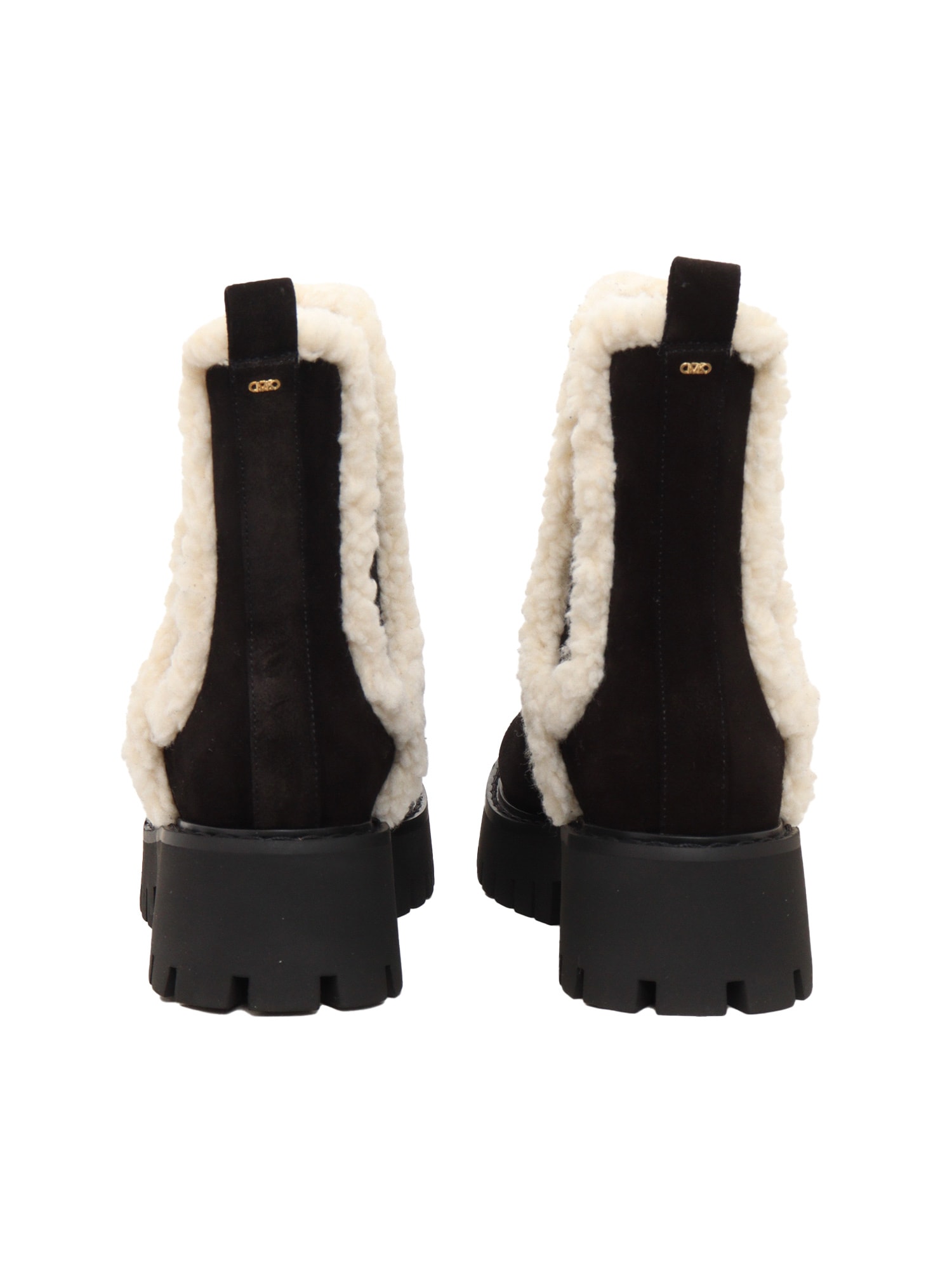 Shop Michael Kors Asher Flat Bootie In Black