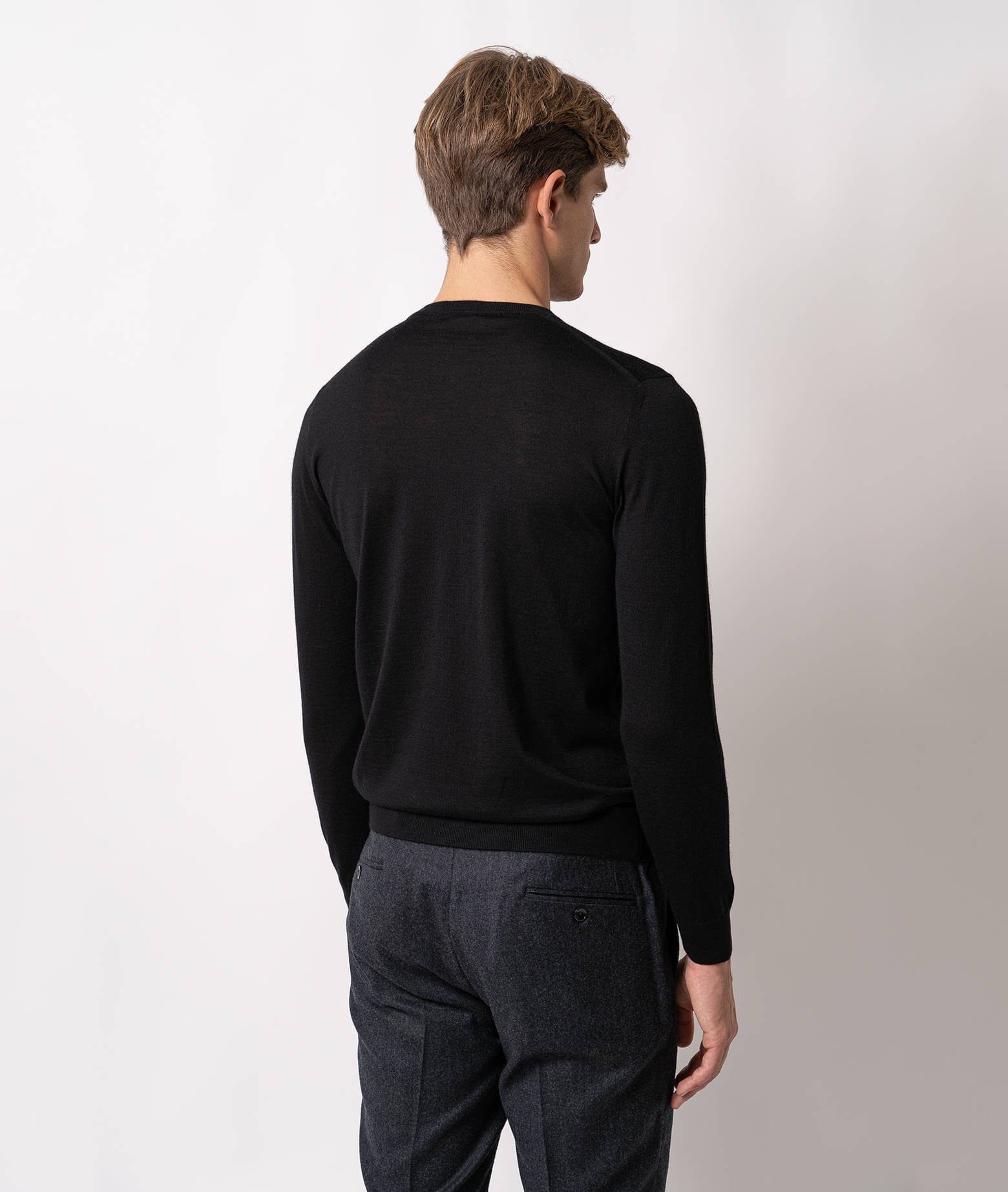 Larusmiani Sweater Pullman Sweater In Black