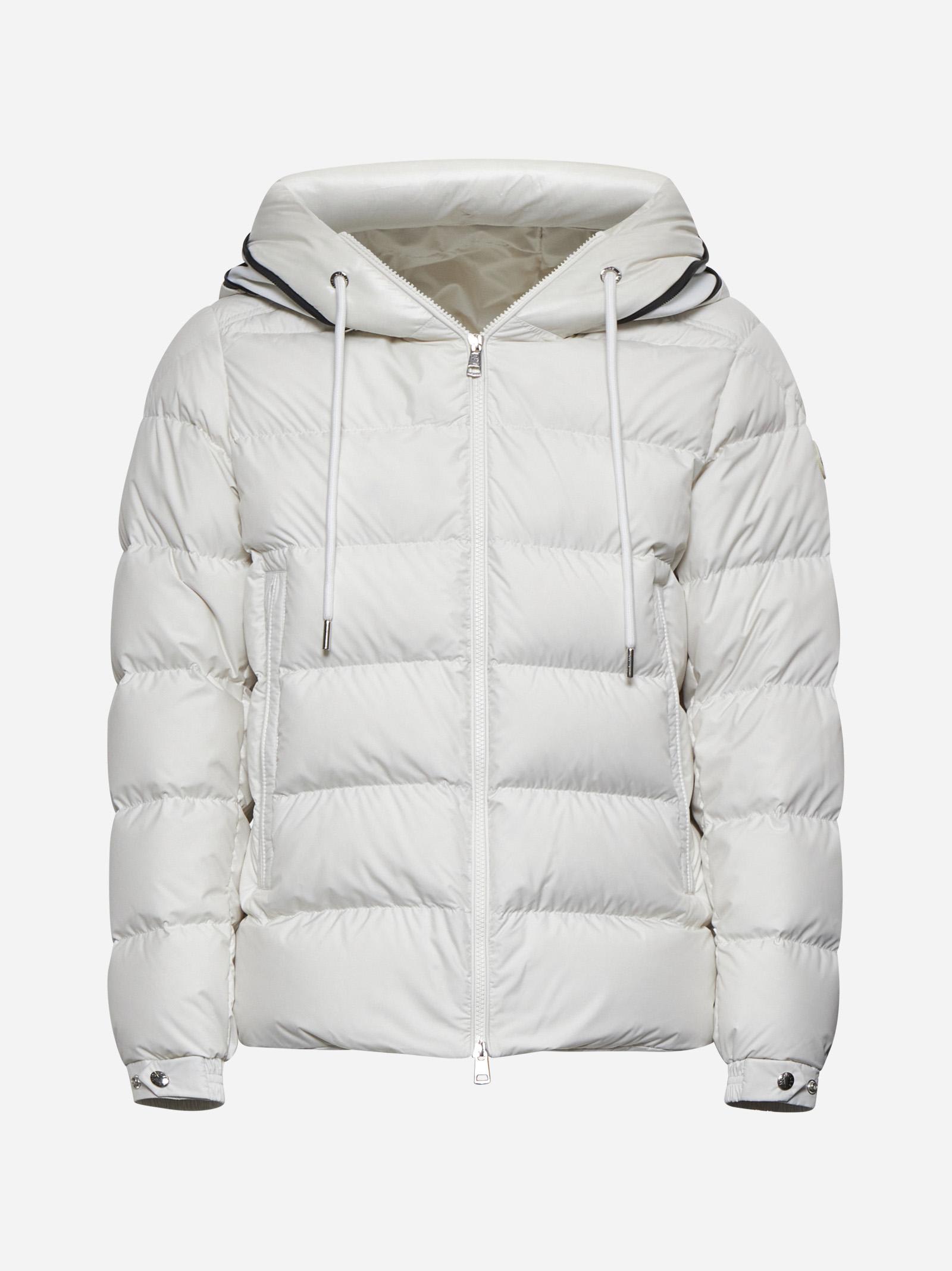 Shop Moncler Cardere Quilted Nylon Down Jacket