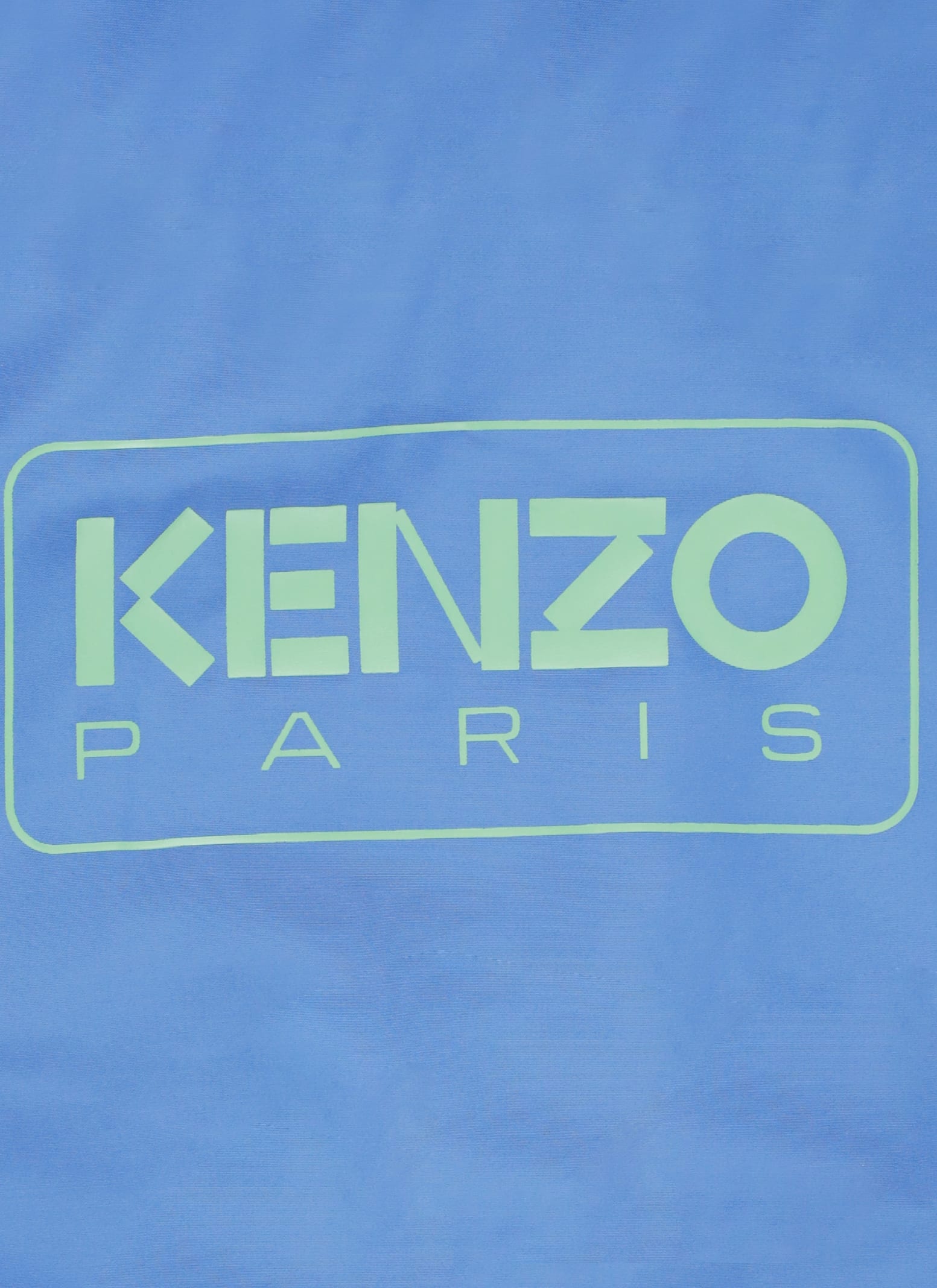 Shop Kenzo Logoed Jacket In Blue