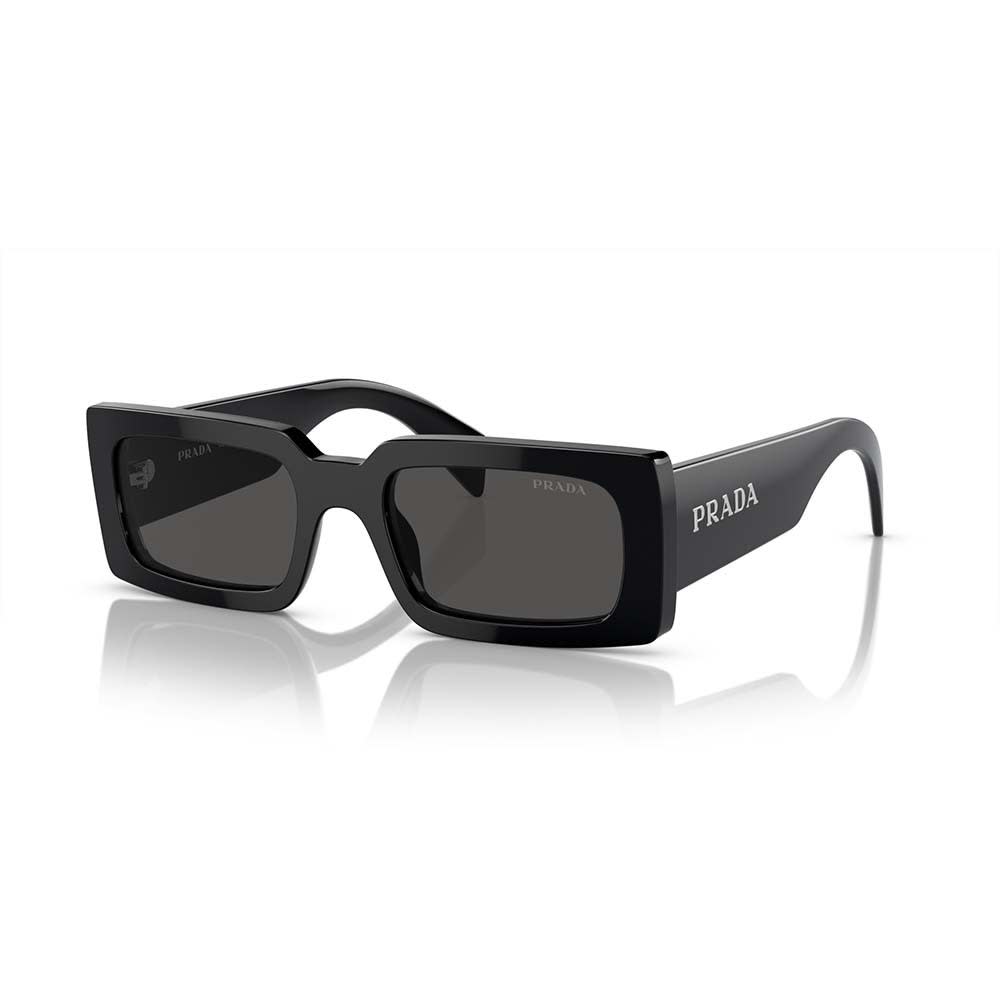Shop Prada Sunglasses In Nero/nero