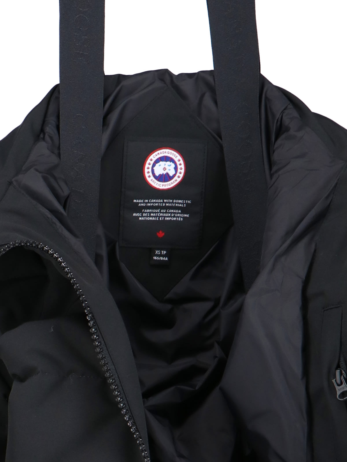 Shop Canada Goose Parka Humanature In Nero