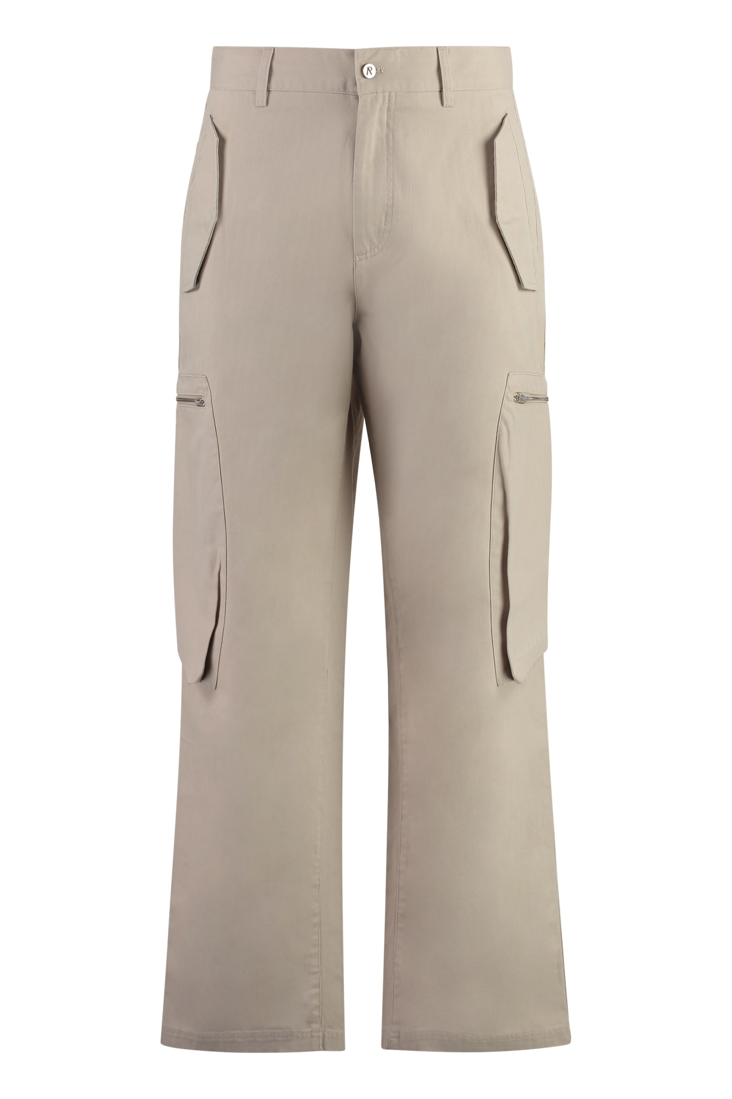 Shop Represent Workshop Cotton Cargo-trousers In Sand