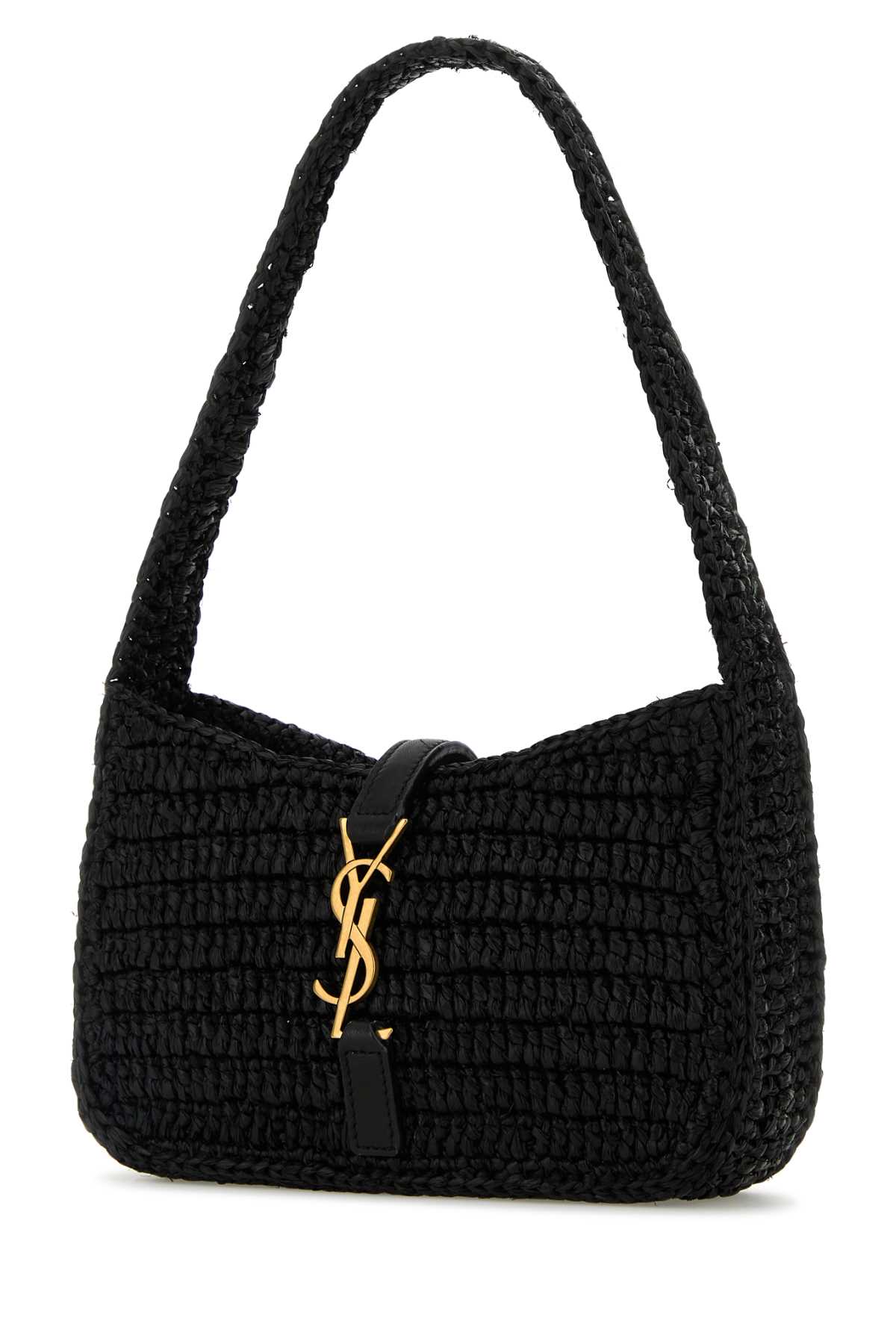 Saint Laurent Black Le 5 7 Mini Shoulder Bag In Black