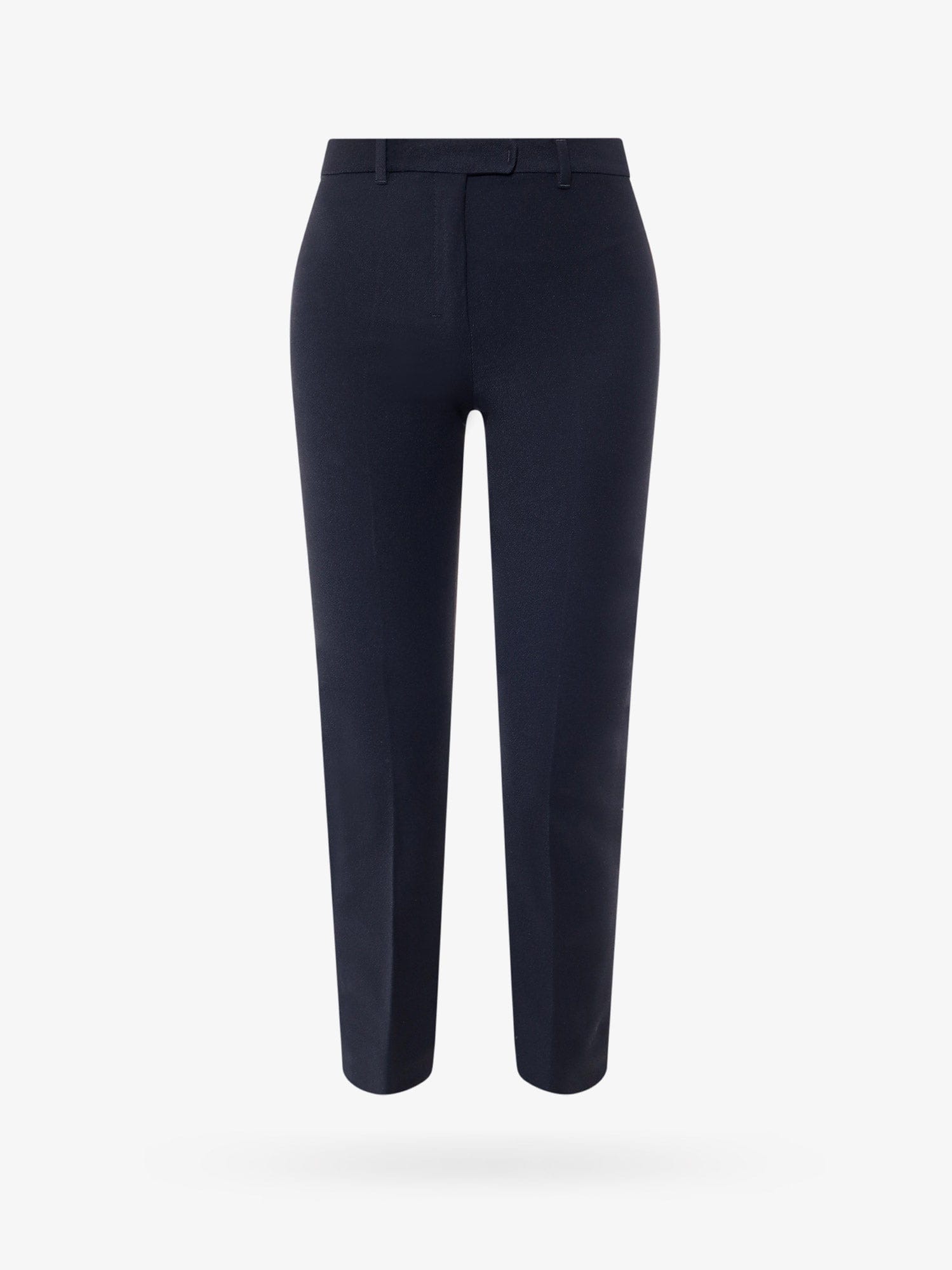 Shop 's Max Mara Cotton Blend Trouser In Blue