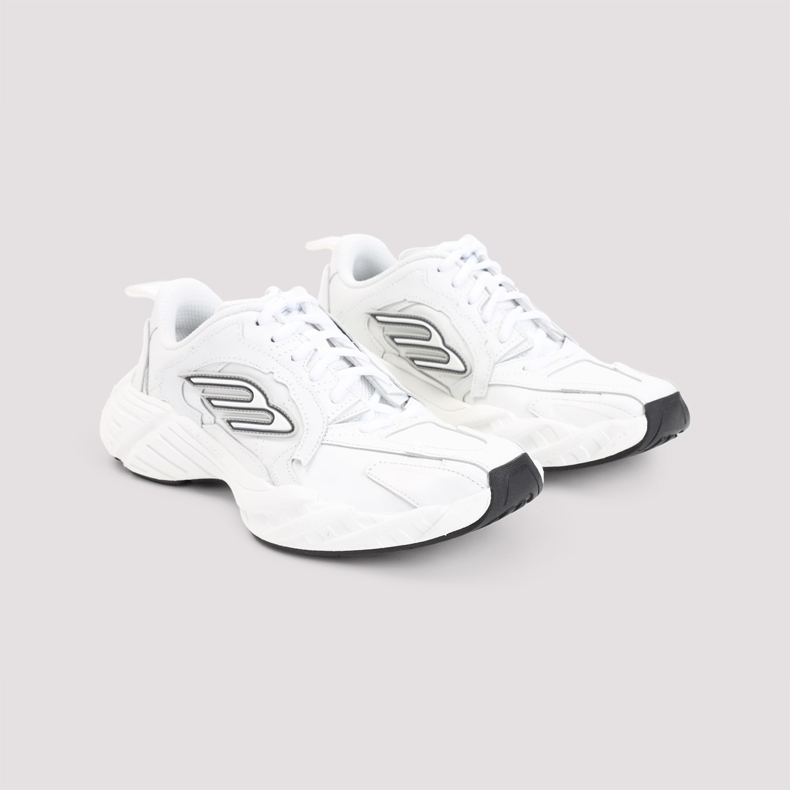 Balenciaga Monday Cowskin And Polyester Sneakers Shoes