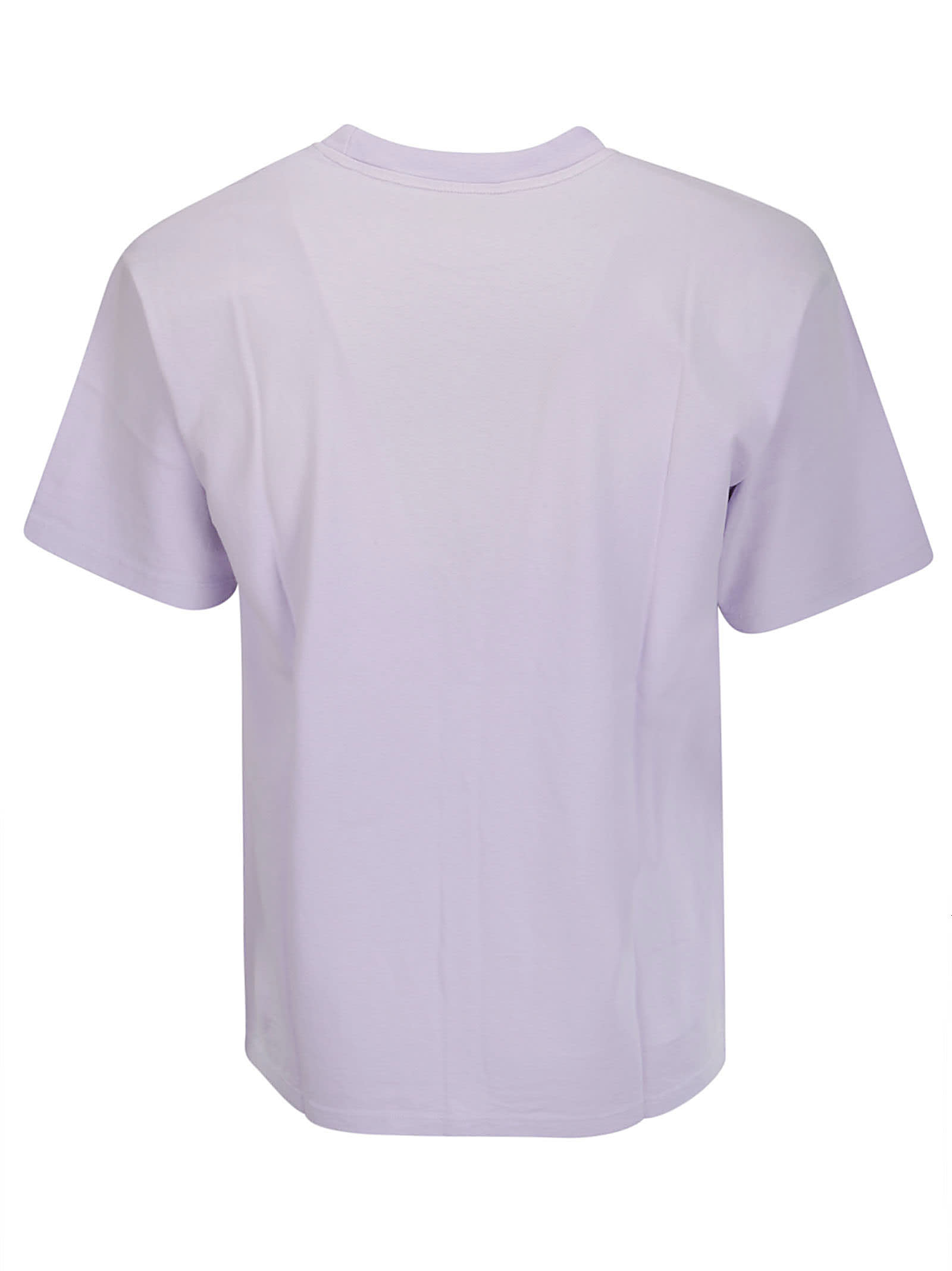 Shop Aries Sunbleached Temple Ss Tee In Faded Purple