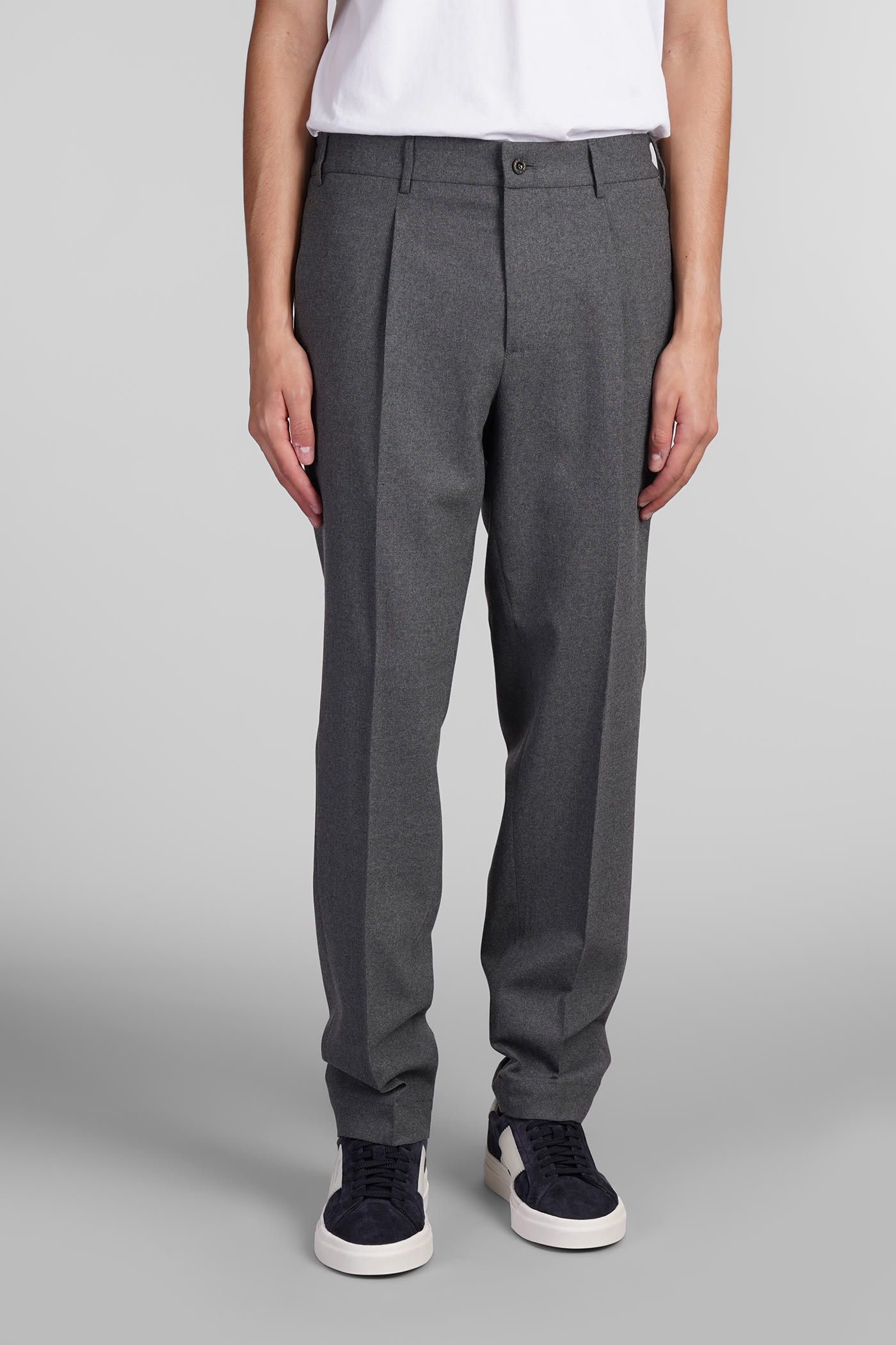 Irno Viag Pants In Grey Polyester