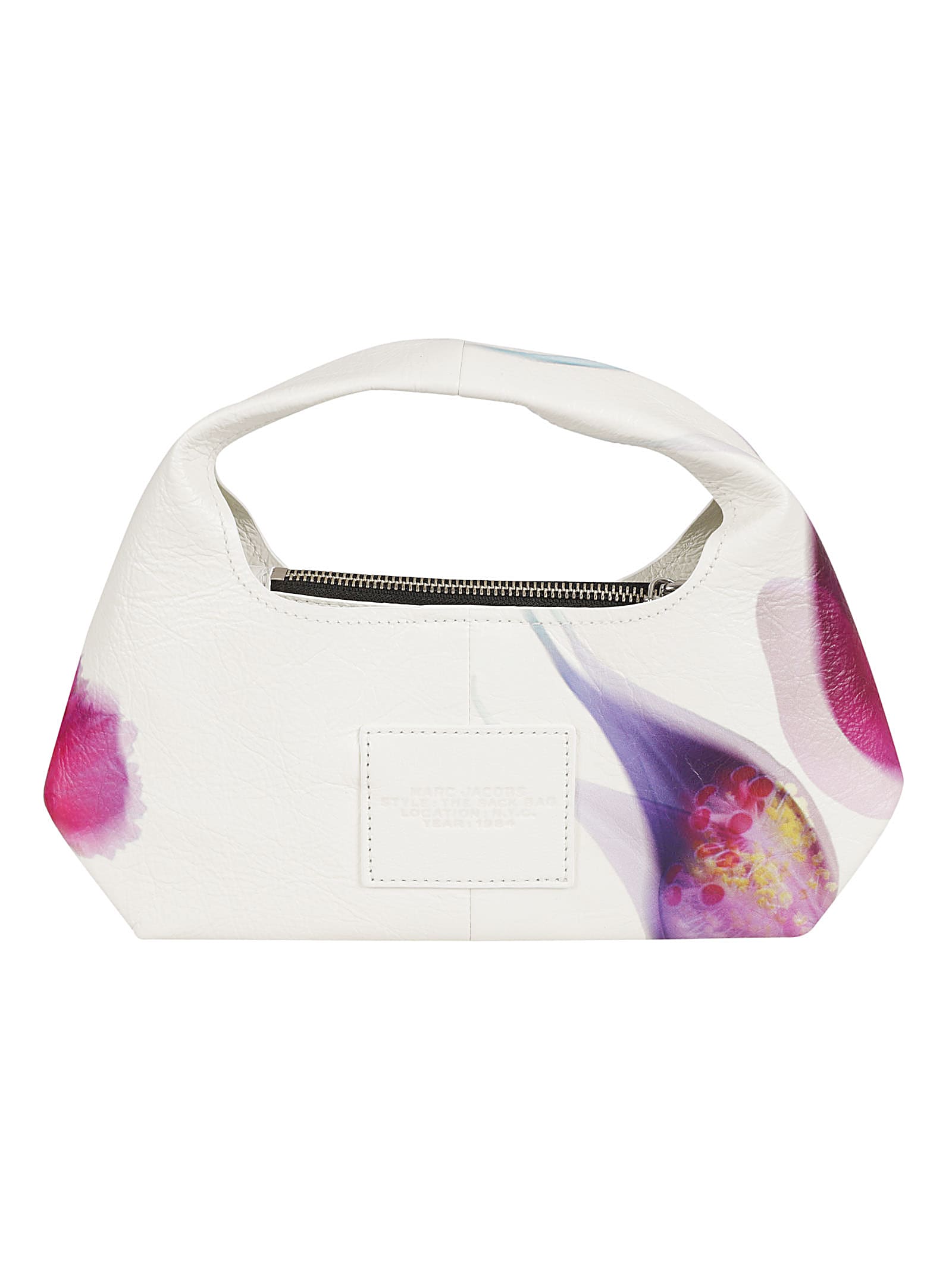 Marc Jacobs Arc Mni Floral Sack Ld43 In White/multicolor