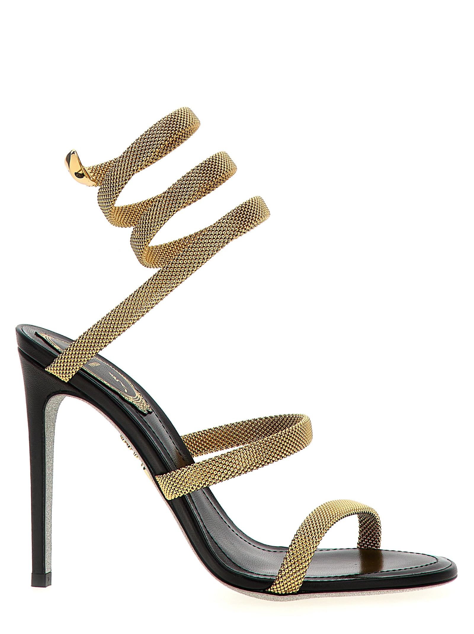 René Caovilla trigold Cleo Sandals