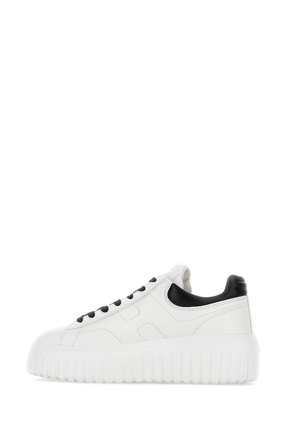 Hogan H-stripes Lace Up Sneakers In Multi