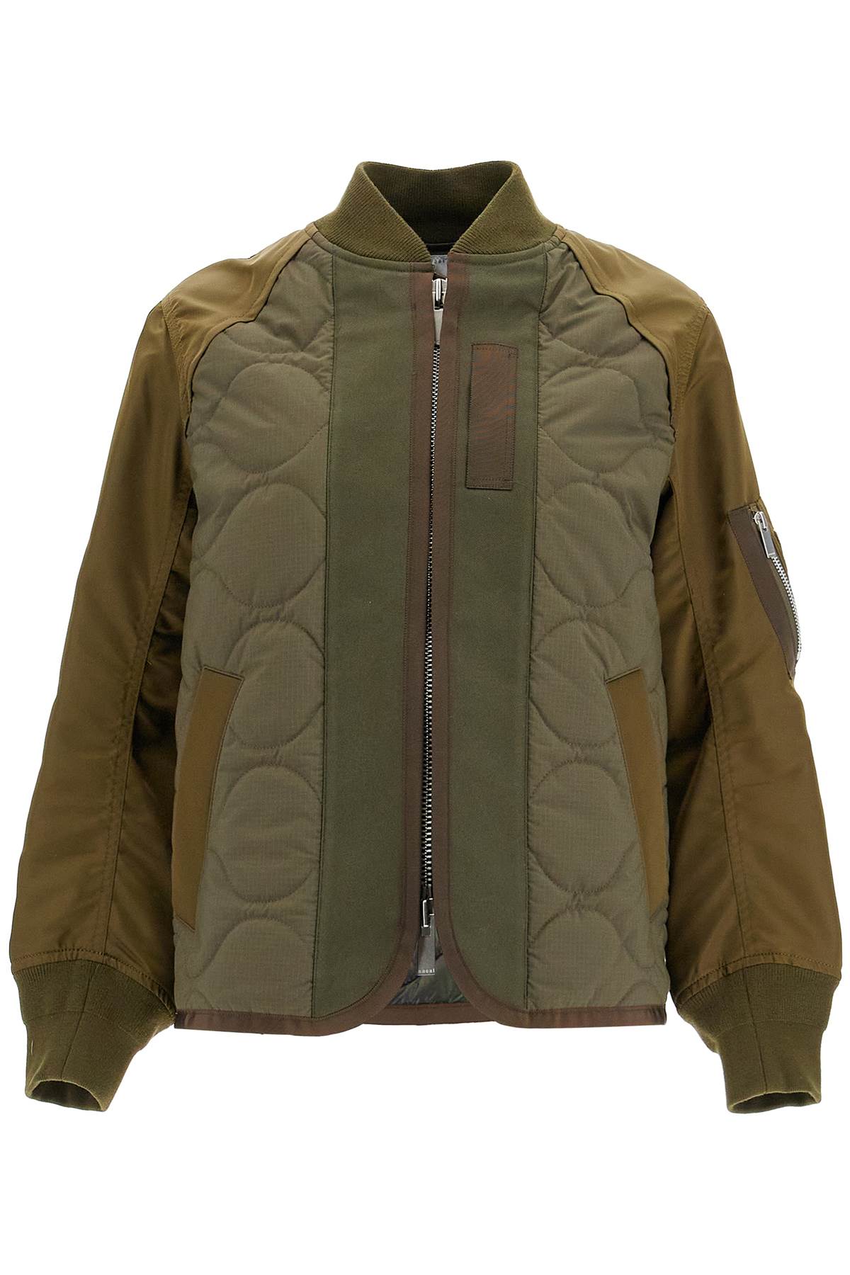 Sacai Outerwears In Green