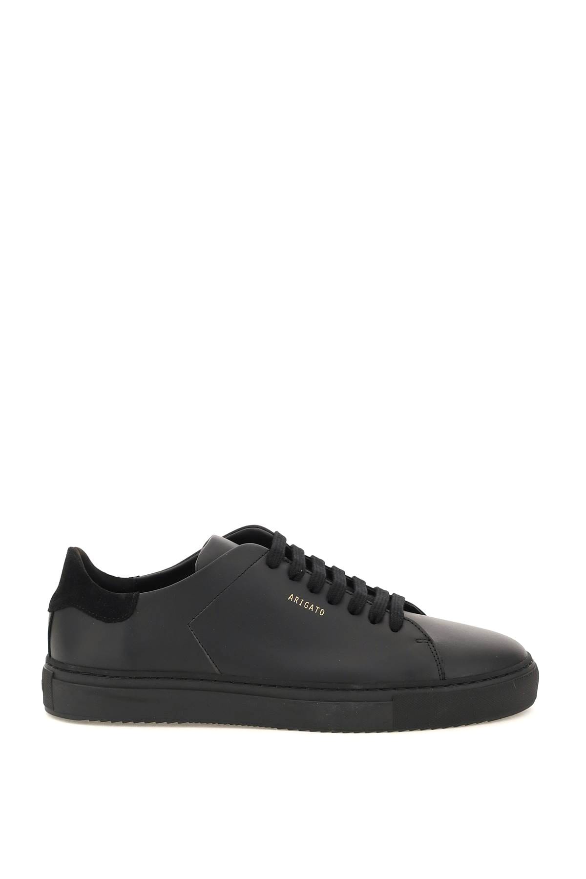 Shop Axel Arigato Clean 90 Leather Sneakers In Nero