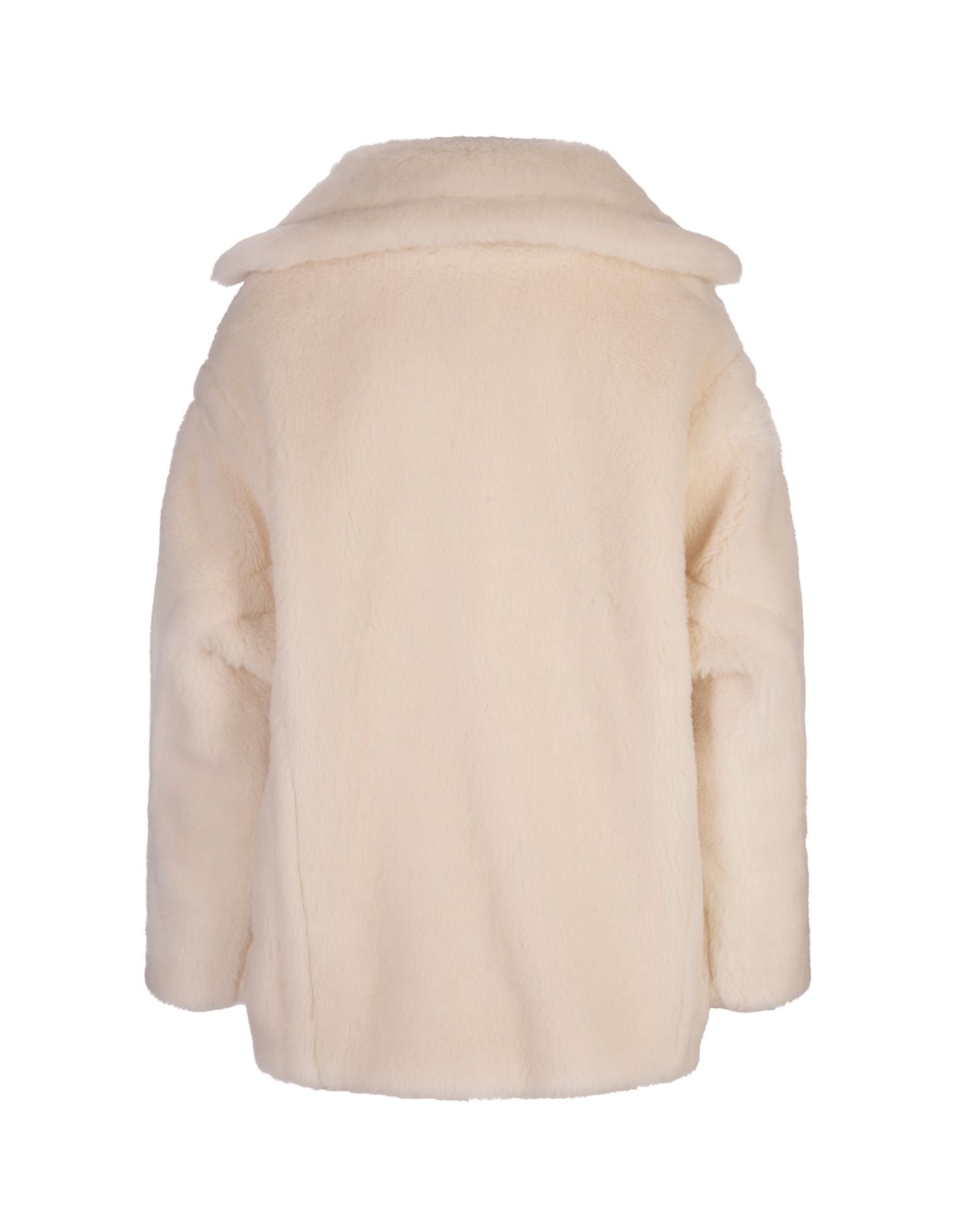 Shop Max Mara White Olga Coat