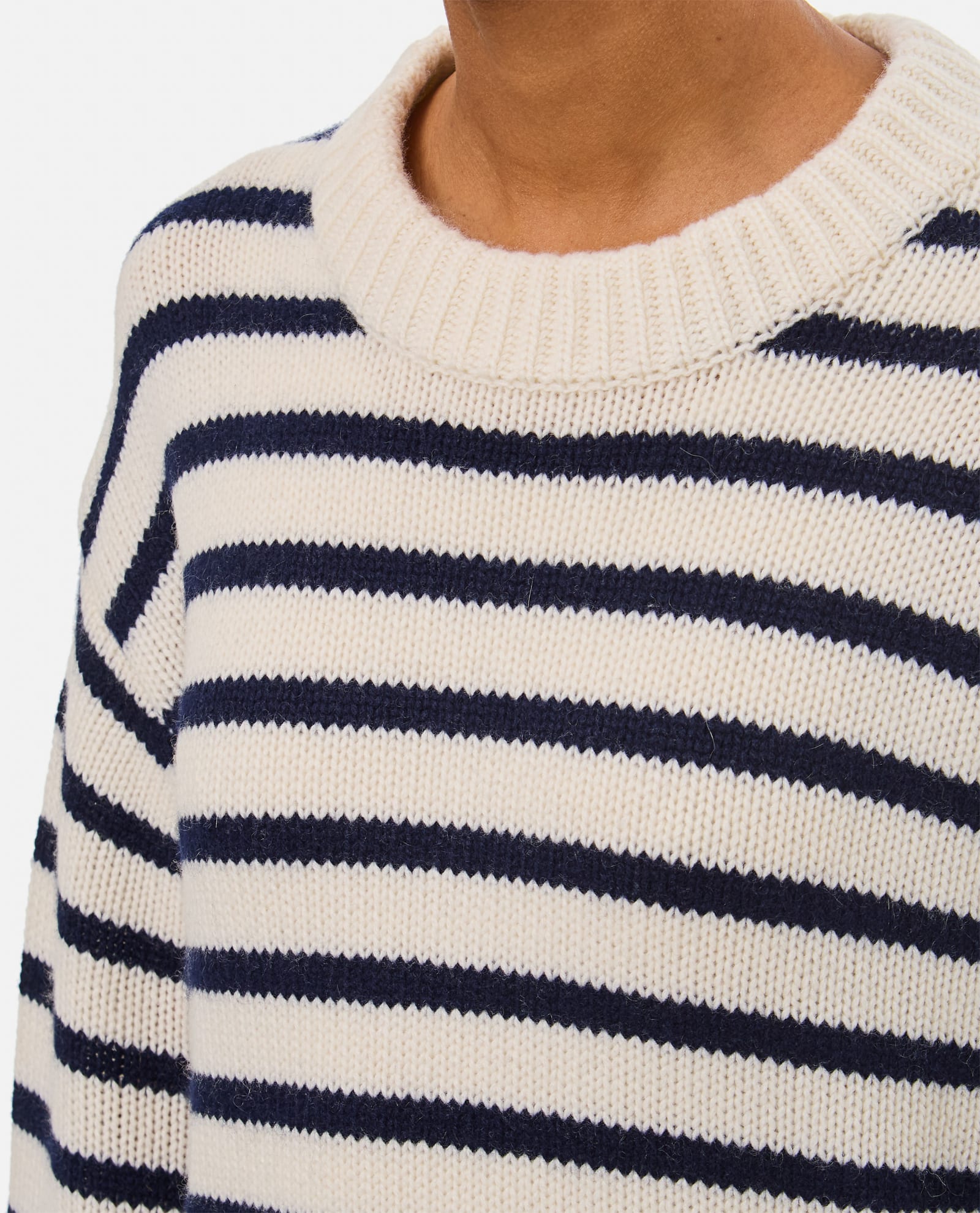 Shop Lisa Yang Sony Stripes Cashmere Sweater In Multicolour