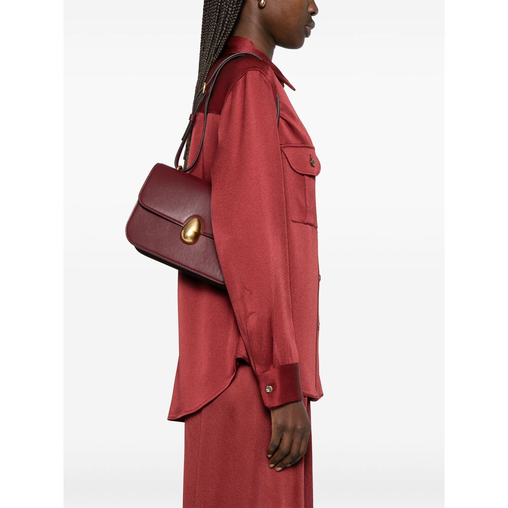 Neous Leather Shoulder Bags In Red