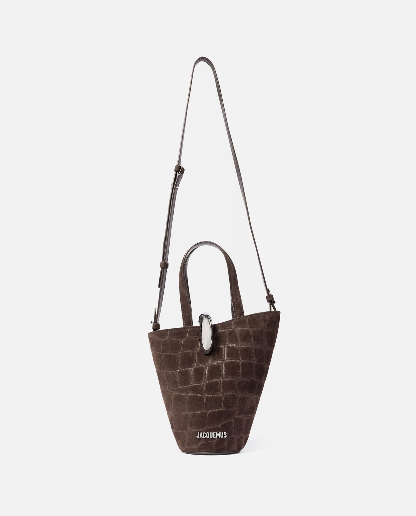 Jacquemus Le Petit Bambola Bag In Brown