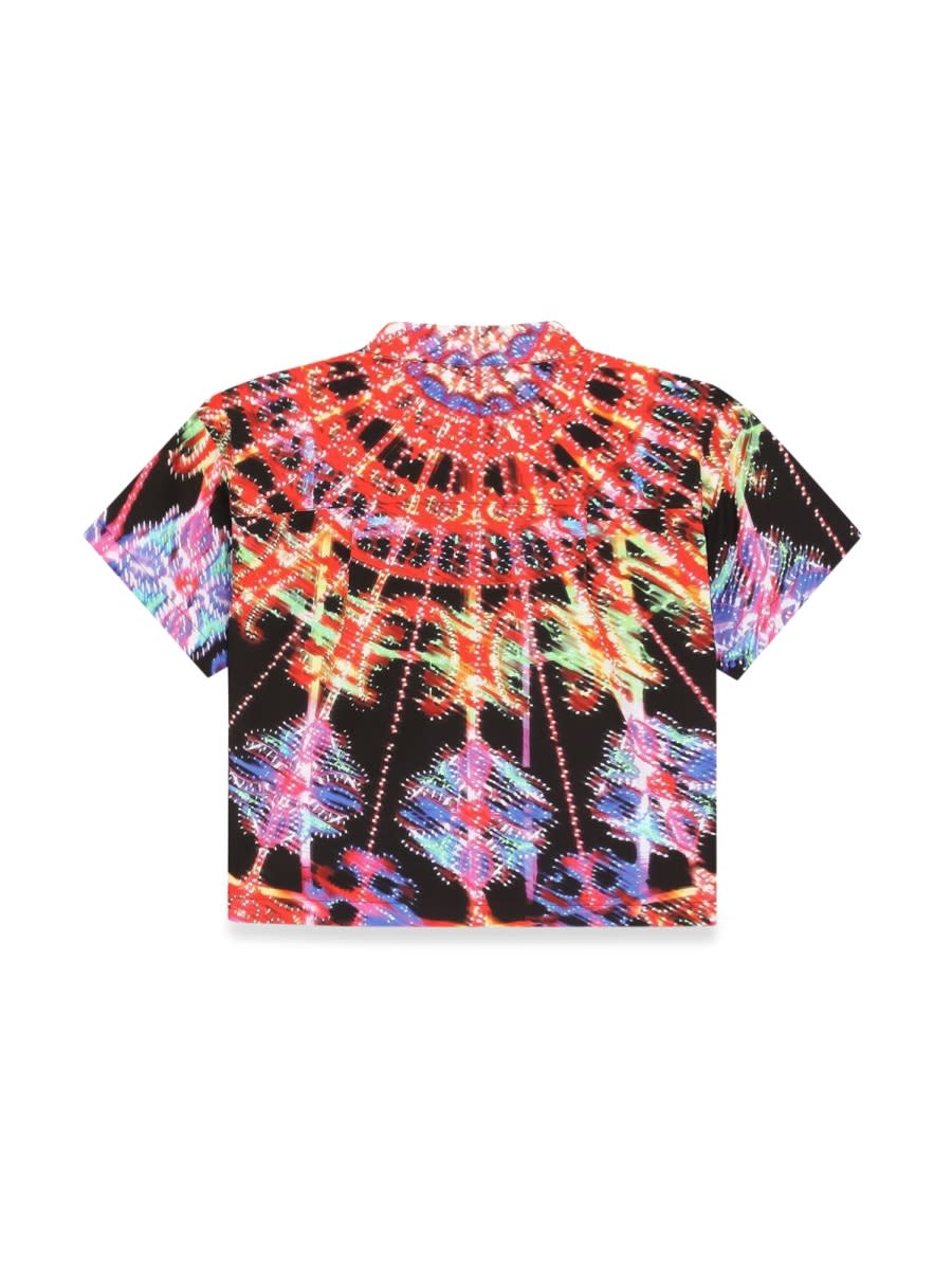 Shop Dolce & Gabbana Shirt Sleeve. Short In Multicolour