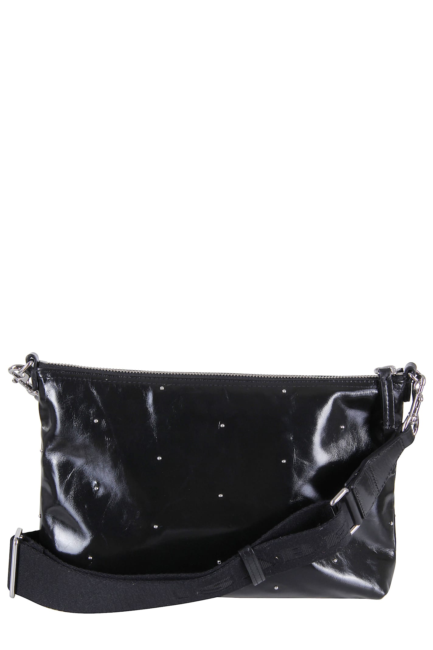 Isabel Marant Saint Laurent Craw Neck T-shirt In Black