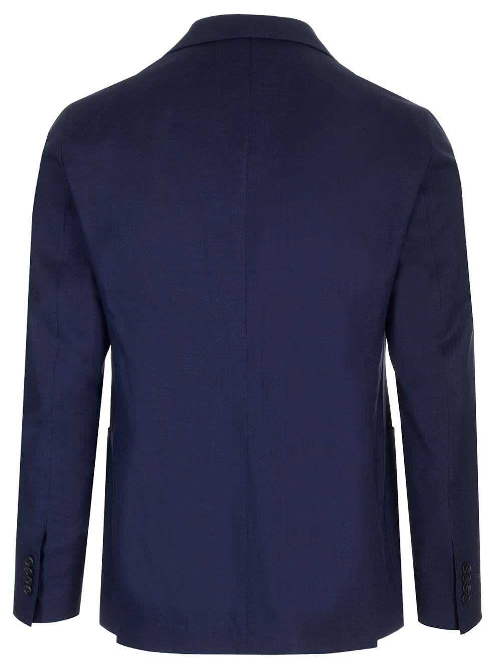 Shop Tagliatore Montecarlo Blazer In Blue