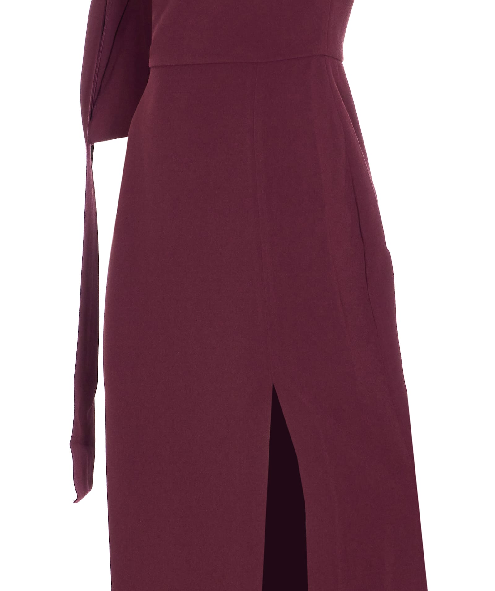 Solace London Irina Maxi Dress In Red