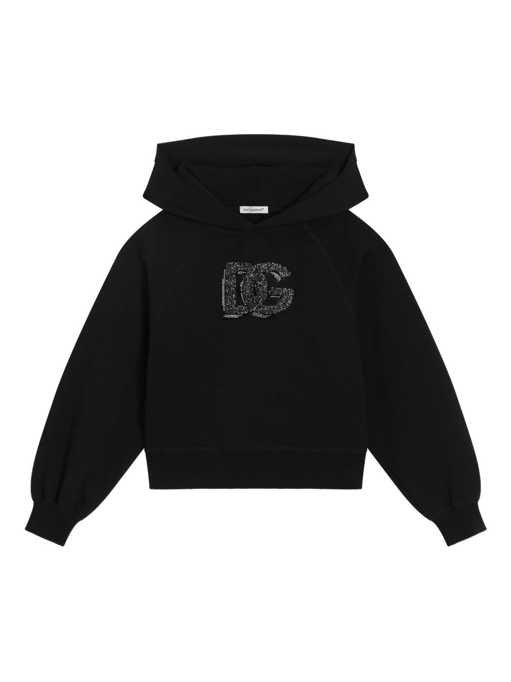 Dolce & Gabbana Dolce &amp; Gabbana Kids Black Sweatshirt In Black