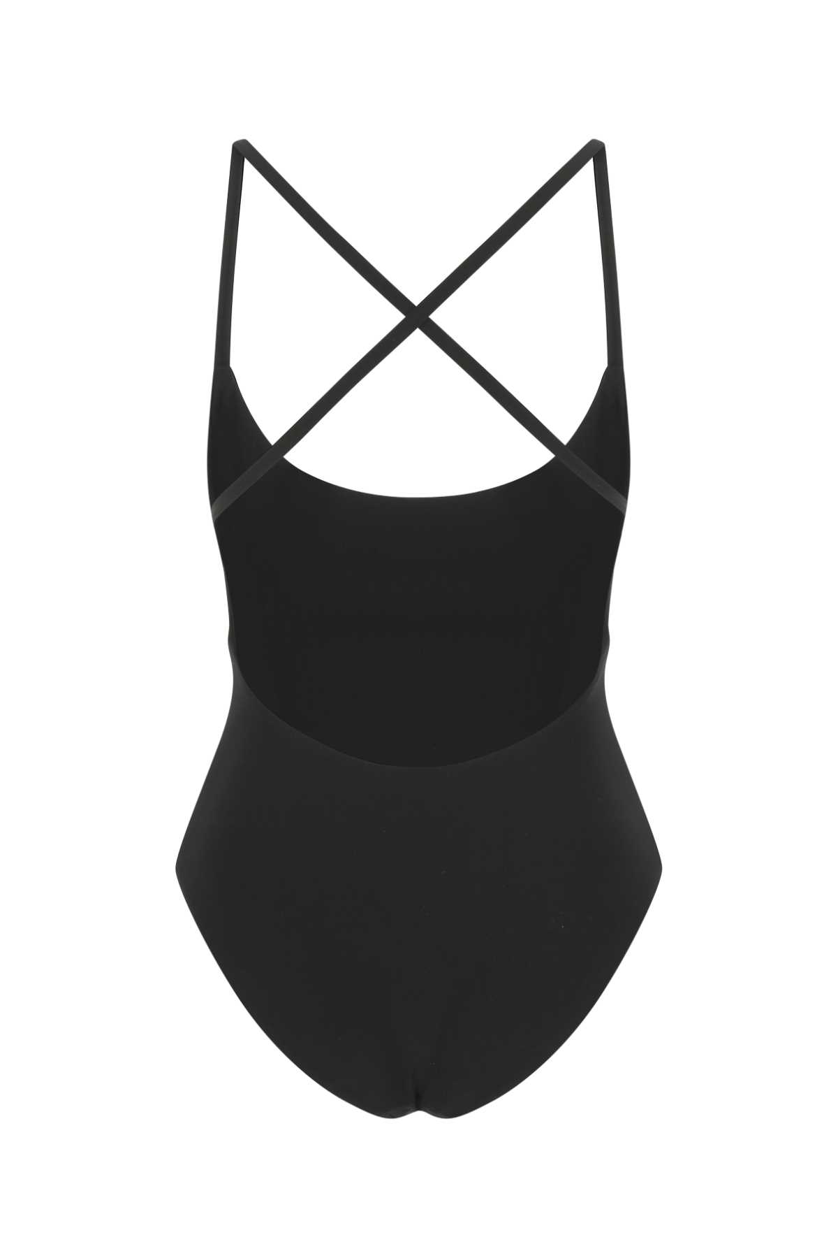 Shop Lido Black Stretch Lycra Uno Swimsuit