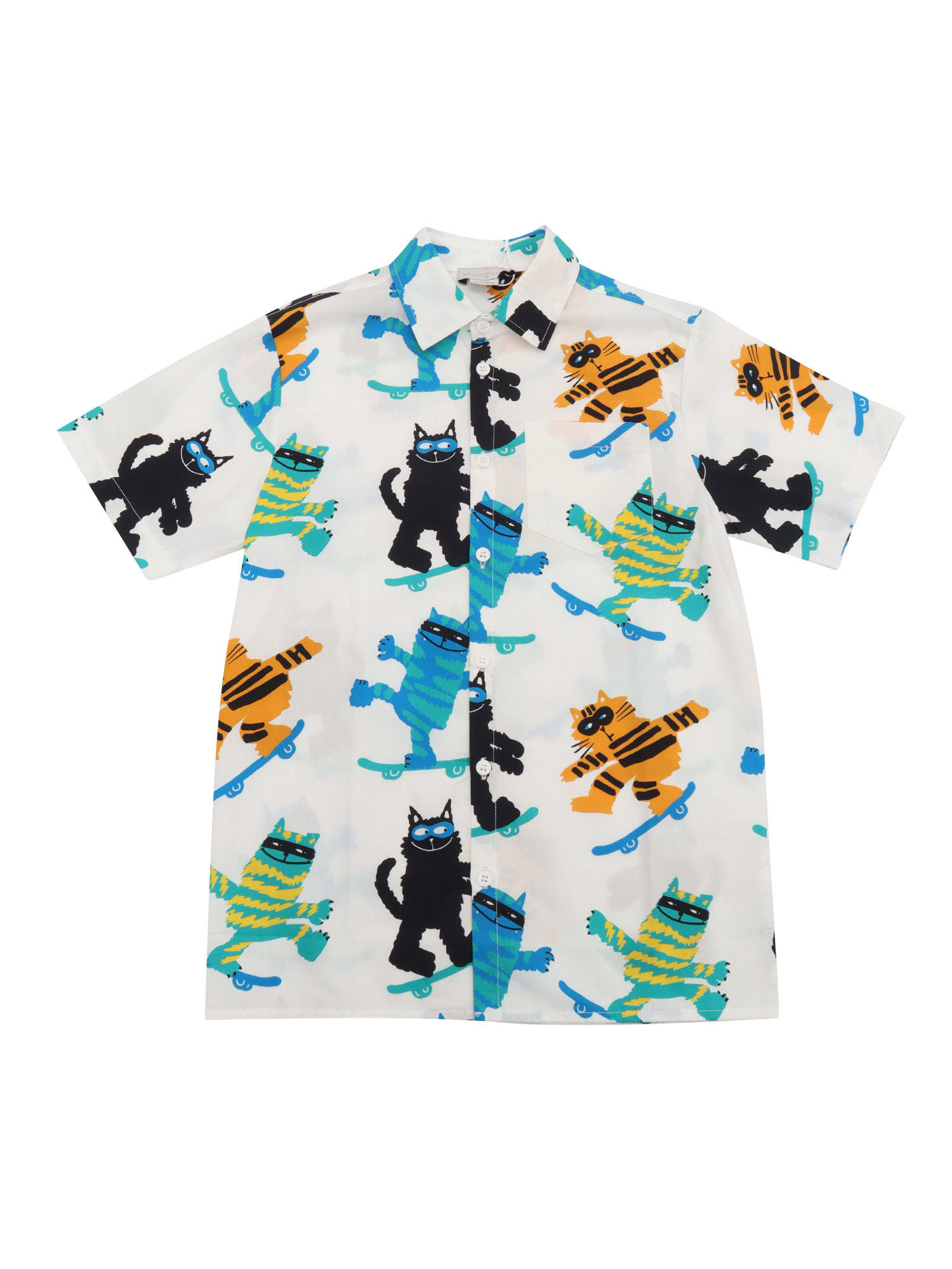 Stella Mccartney Hemd  Kids Kinder Farbe Bunt In Multicolor