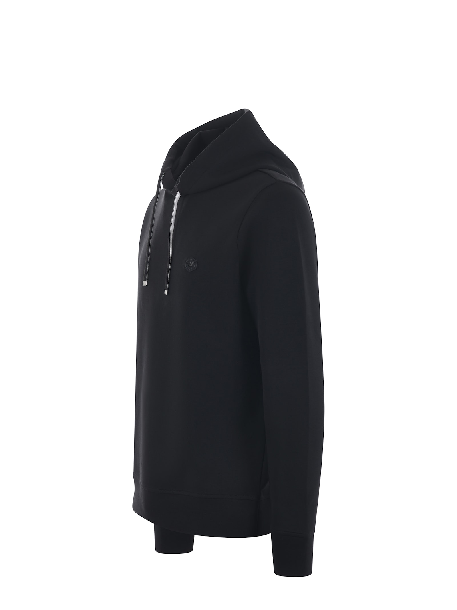 Shop Emporio Armani Sweatshirt In Black