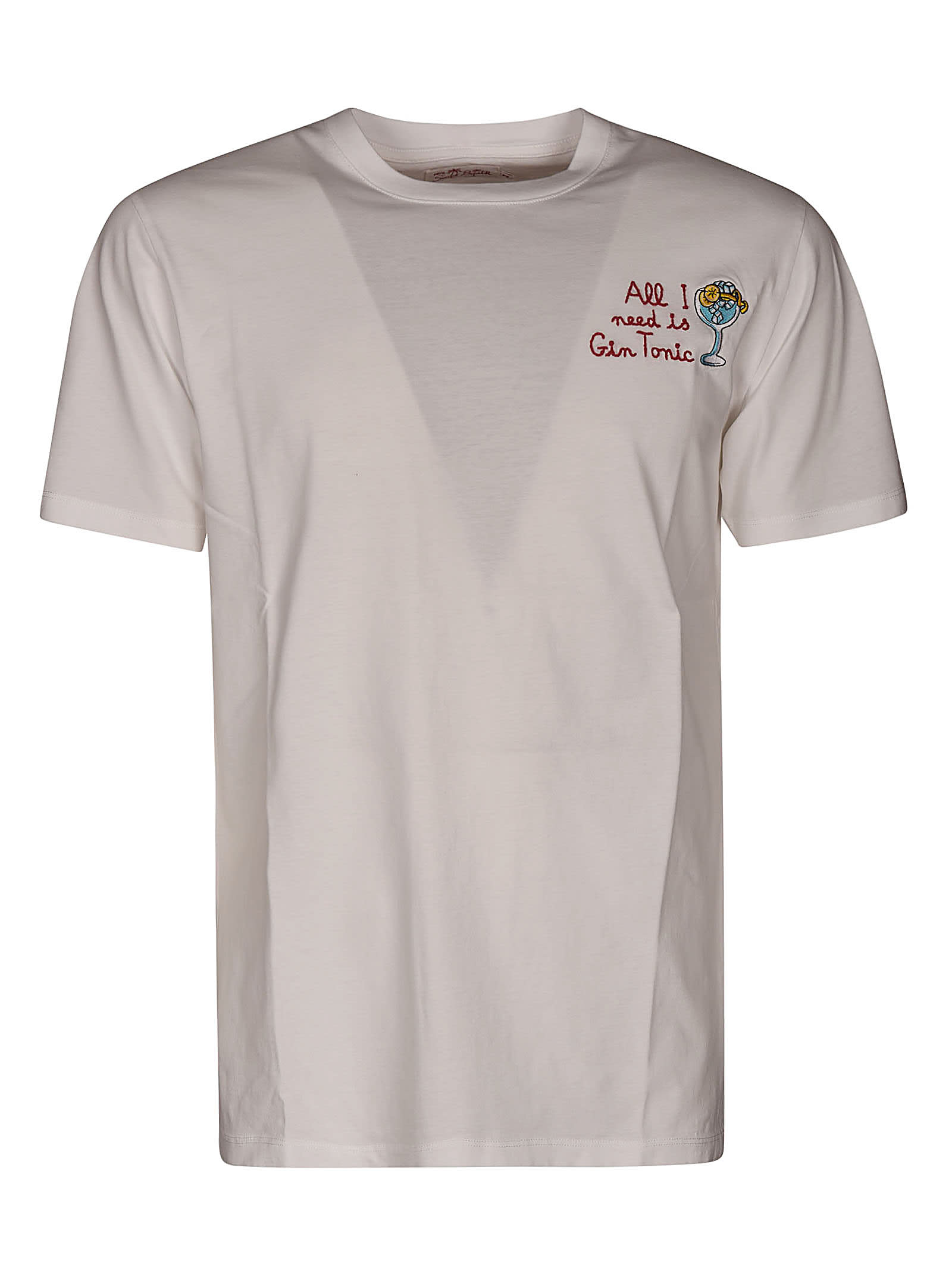 MC2 Saint Barth Embroidered All Gin T-shirt