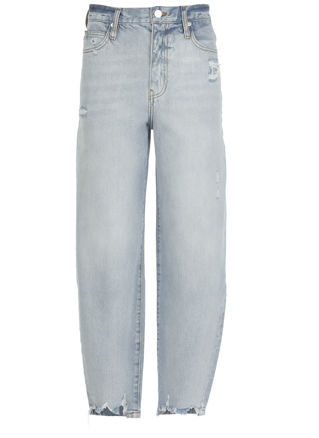 Frame Ultra High Rise Barrel Jeans