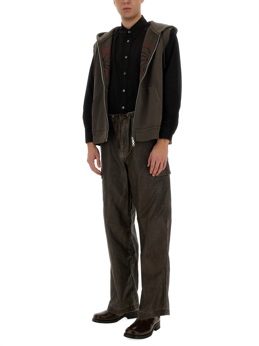 Our Legacy Hooded Vest With Front Pockets