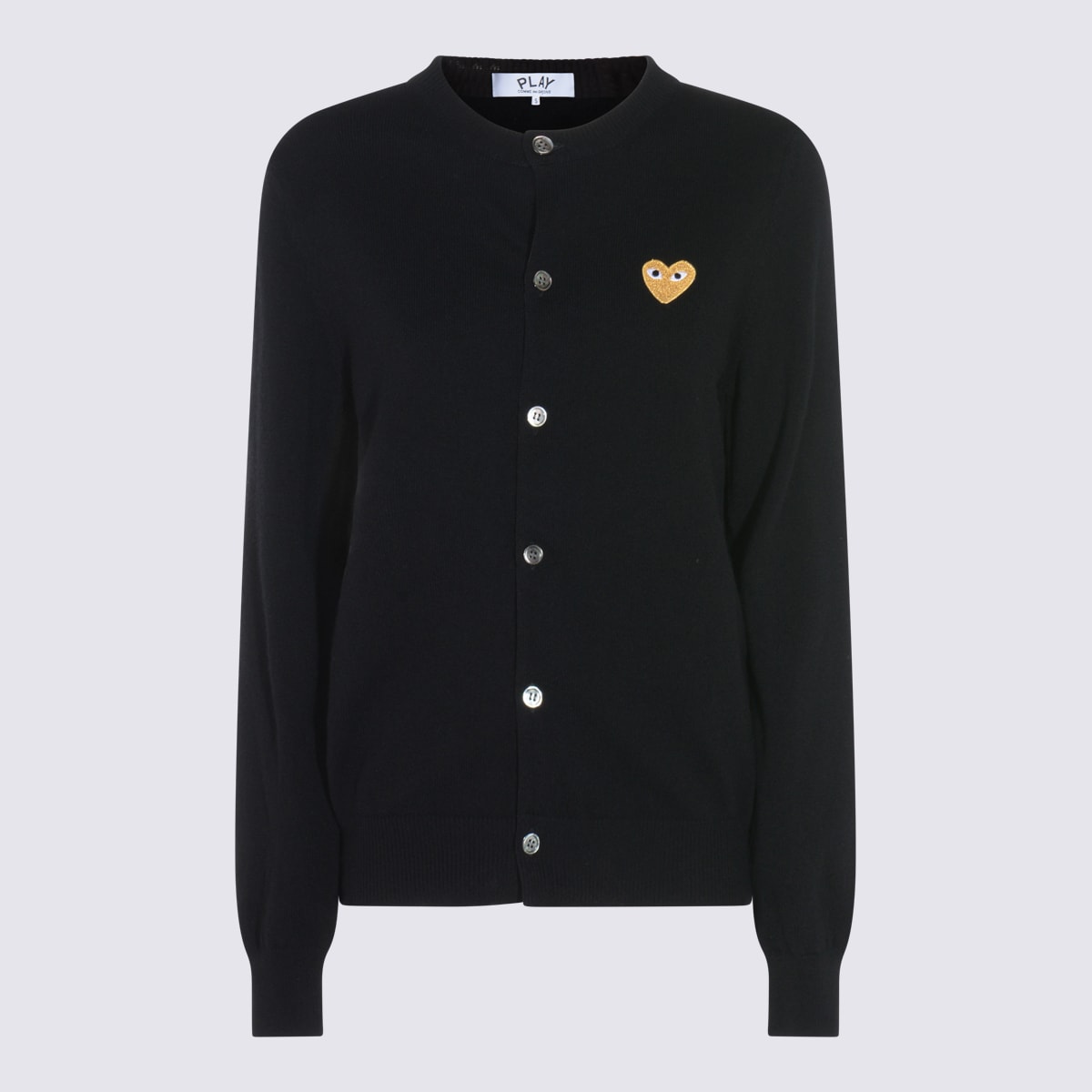 Comme Des Garçons Play Black Wool T-shirt