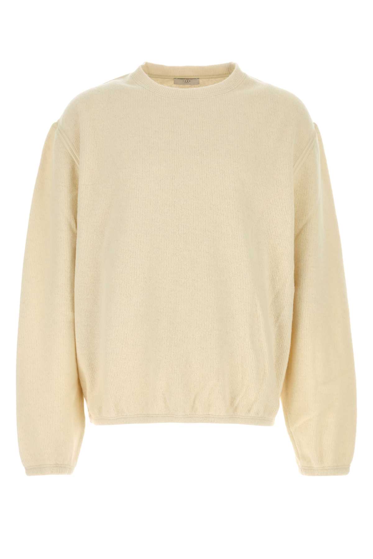 1989 Studio Ribbed Sweater With Slits And Button Detail In Animal Print