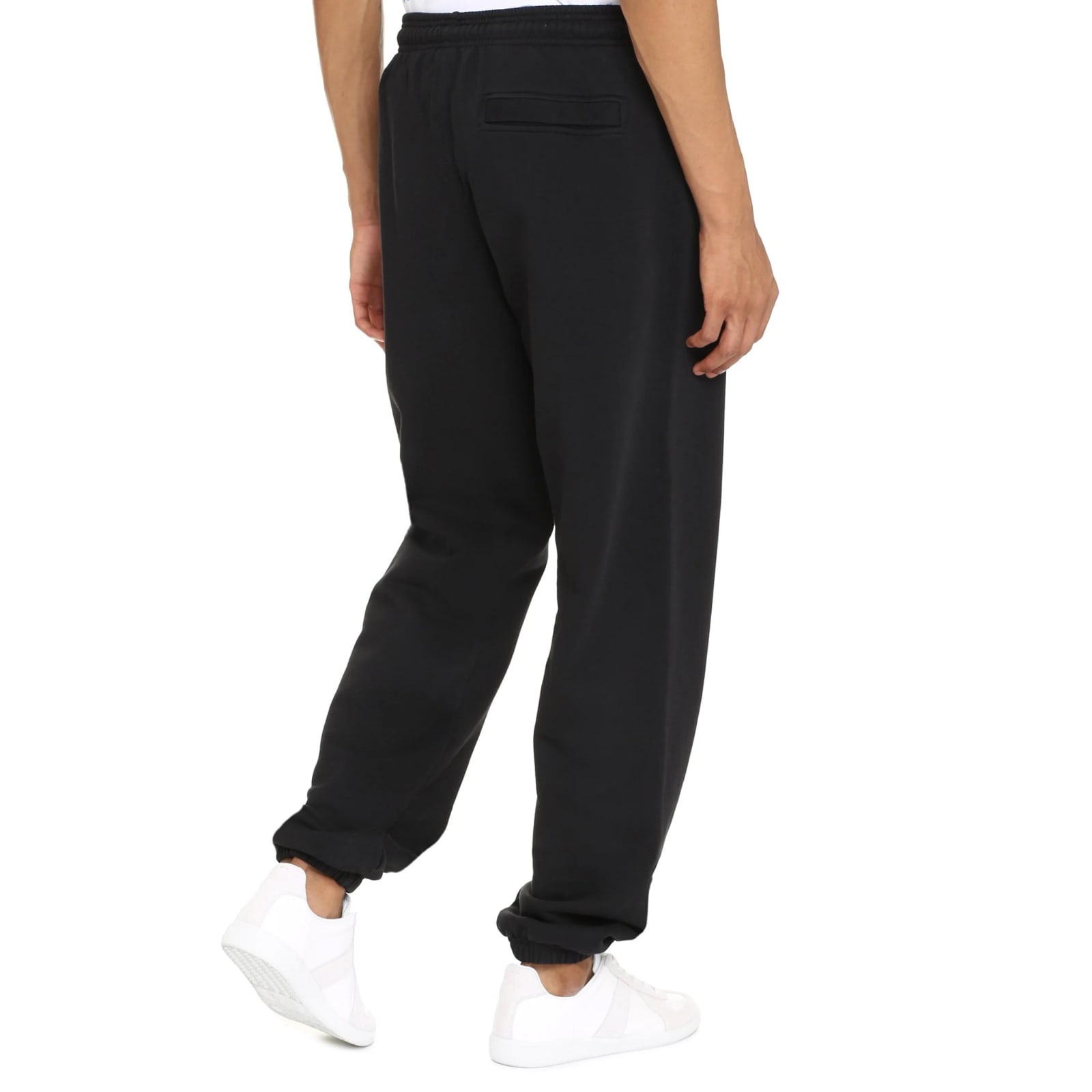 Shop Marcelo Burlon County Of Milan County Of Milan Cotton Track Pants In Black