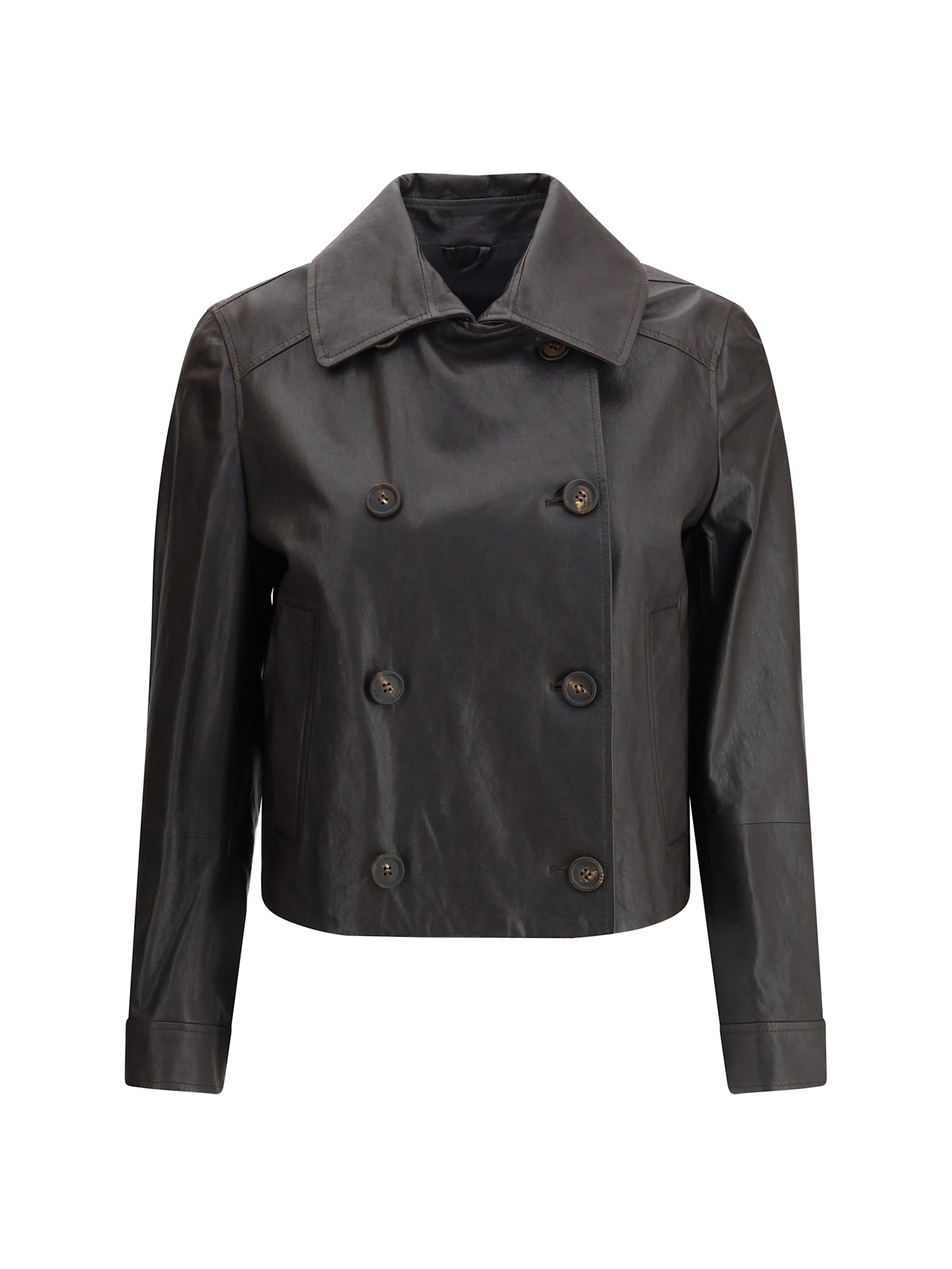 Brunello Cucinelli Leather Jacket