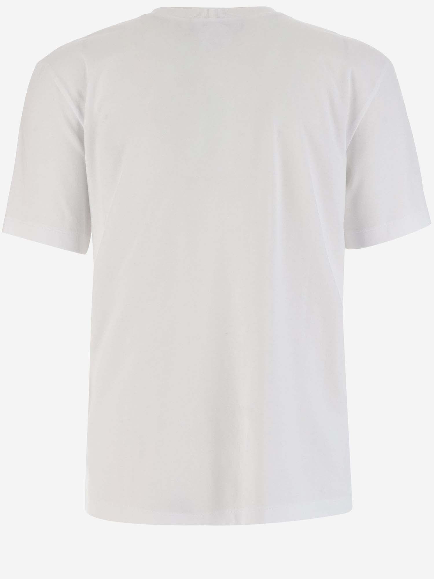 Shop Dsquared2 Cotton T-shirt With Logo In White