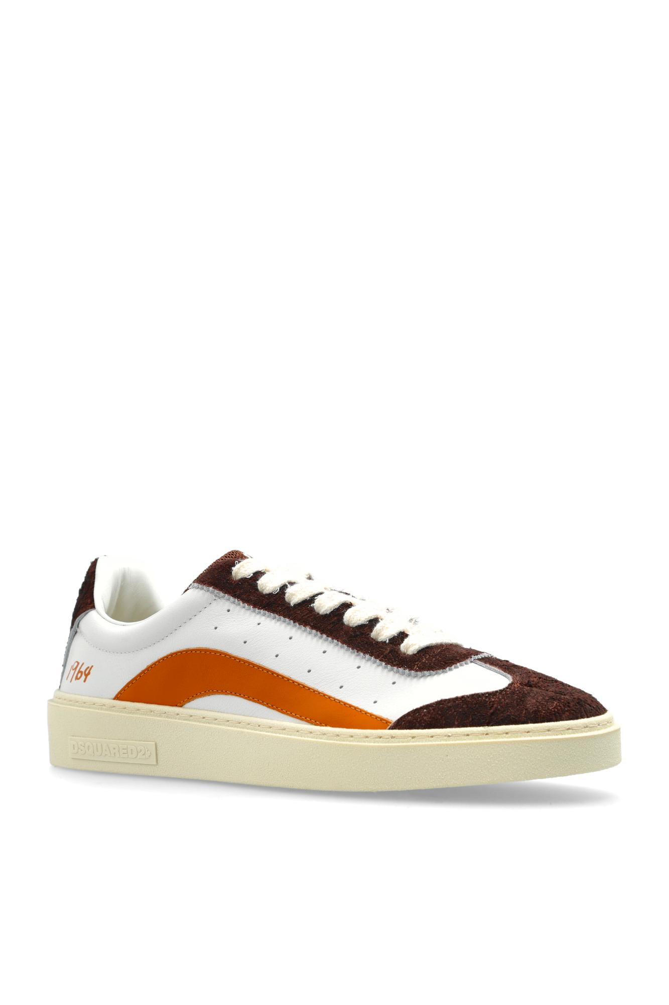 Dsquared2 Sporty Sneaker With Contrast Panel Design In Multi
