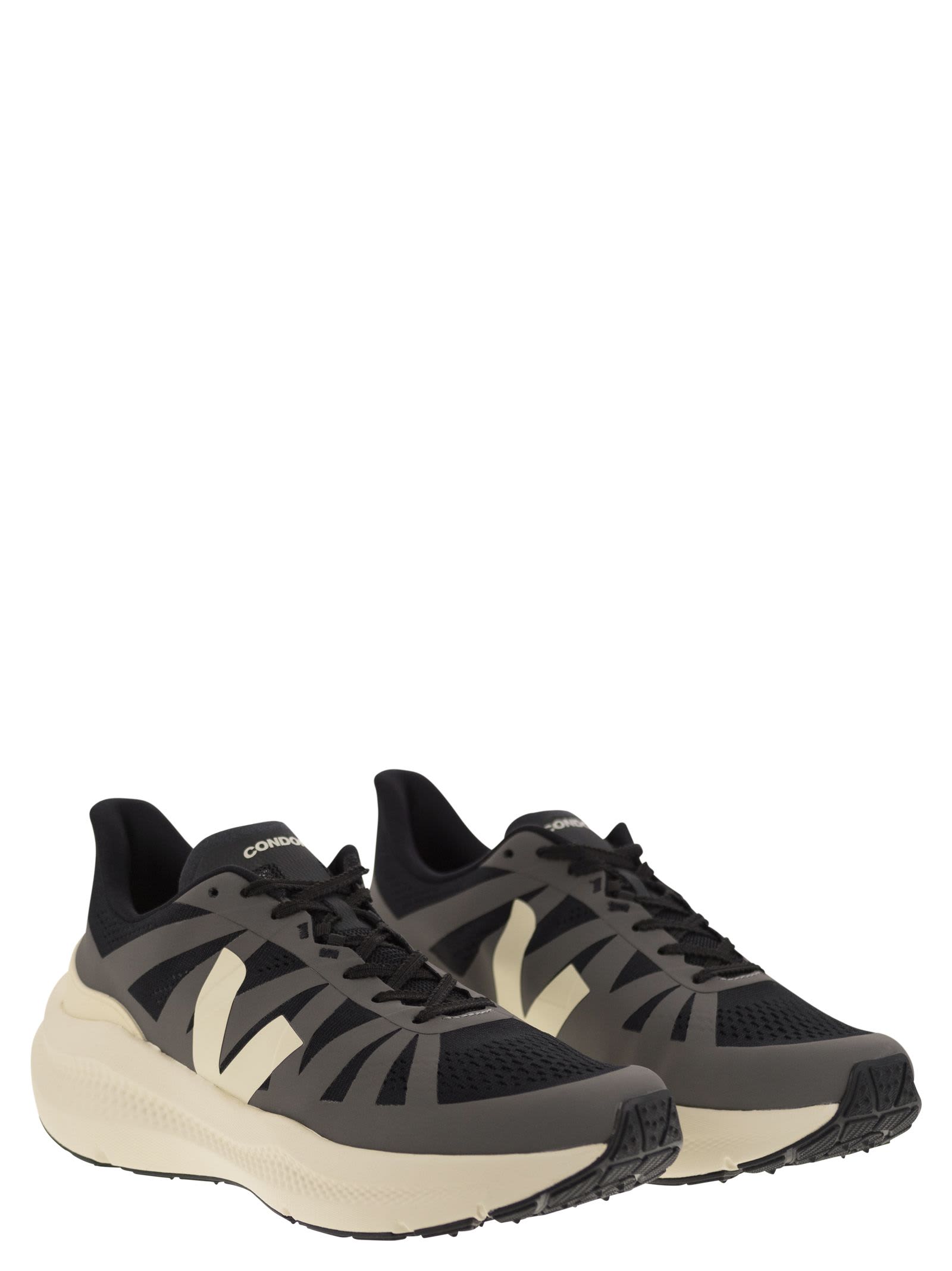 Shop Veja Condor 3 - Running Trainers In Black