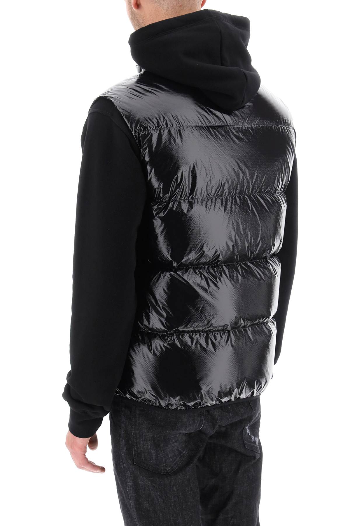 Shop Dsquared2 Quilted Down Vest In Black