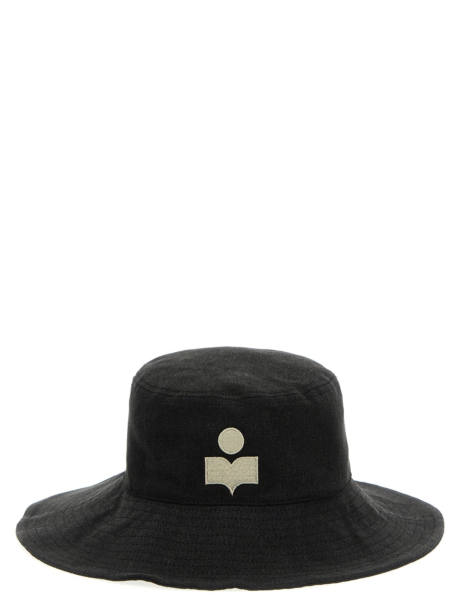 Shop Isabel Marant Deliya Hat In Black