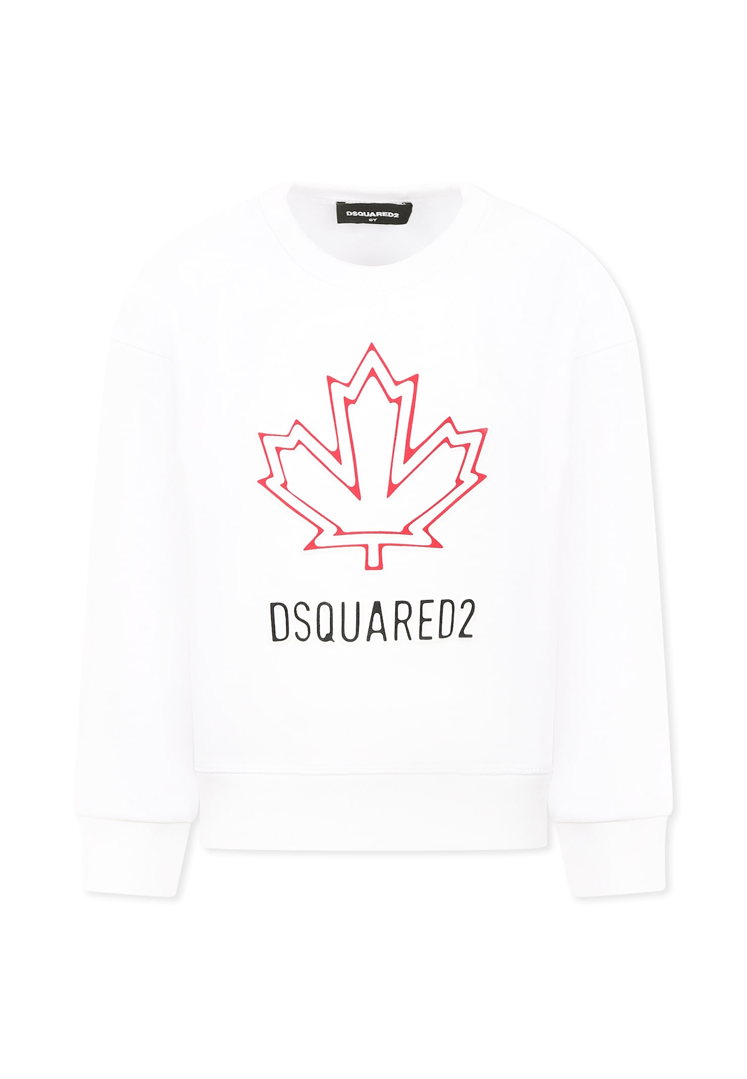 Dsquared2 Logo-print Sweatshirt In White