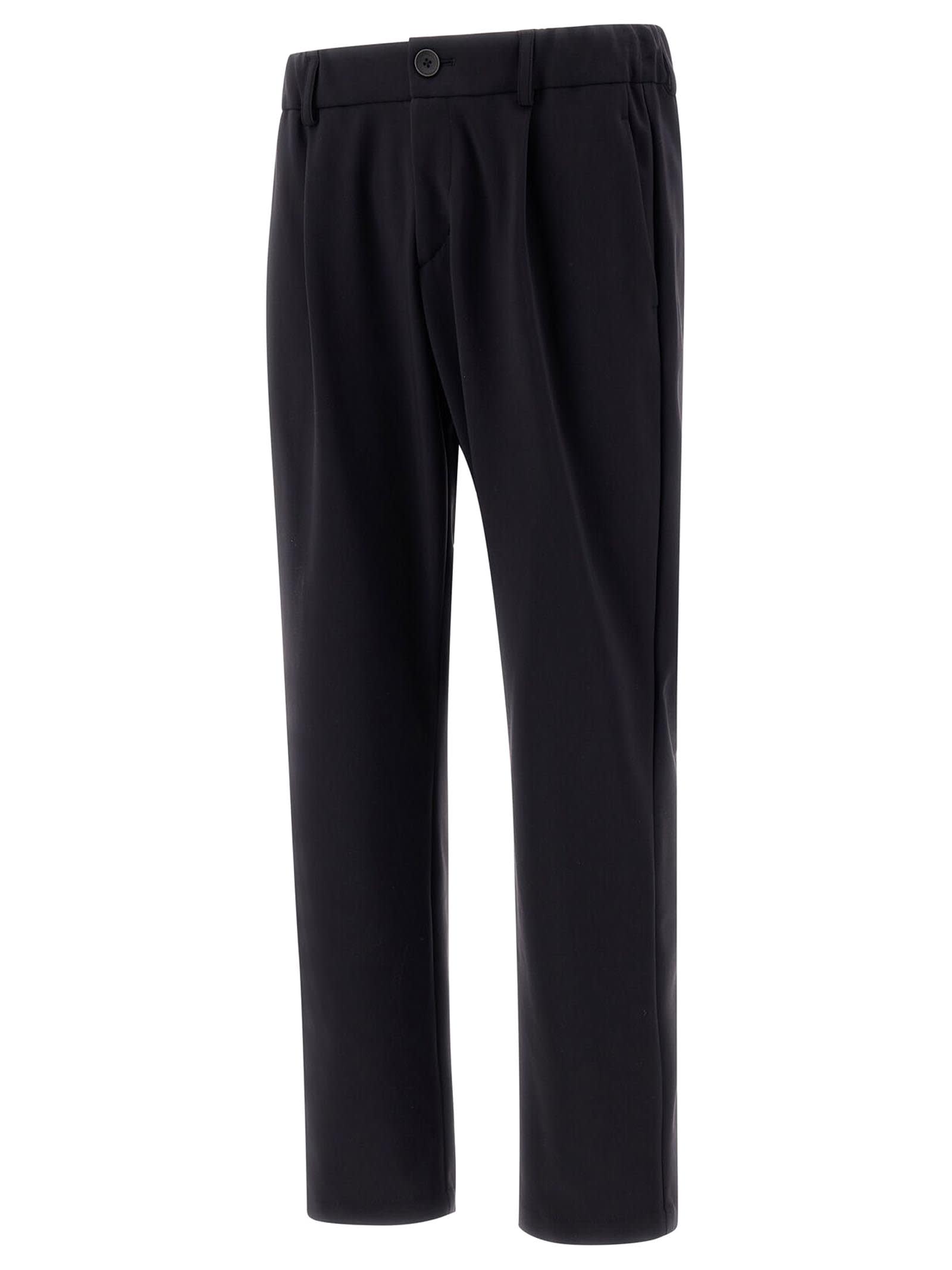 Herno ノンウォッシュド Light Scuba パンツ In Blue