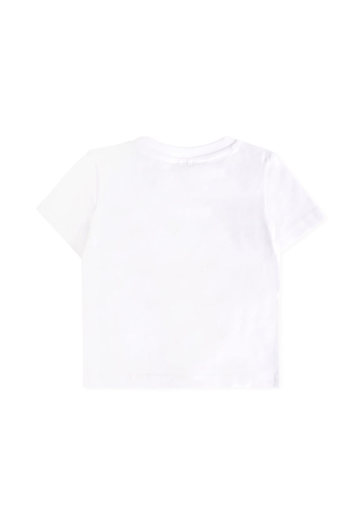 Stella Mccartney White T-shirt For Baby Girl With Heart In White