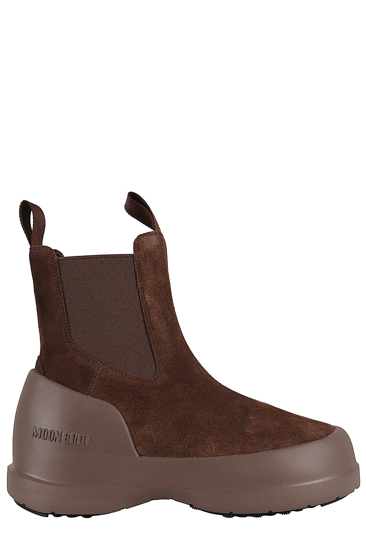 Shop Moon Boot Luna Chelsea Suede City Capsule In Brown