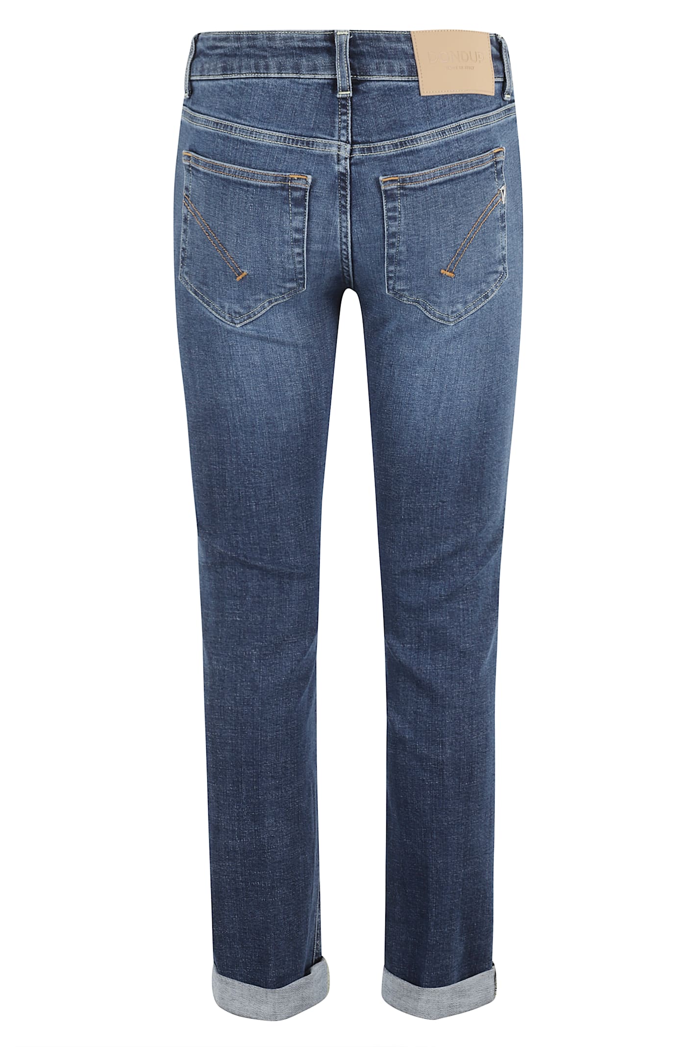 Dondup Mid-rise Denim Jeans In Blue