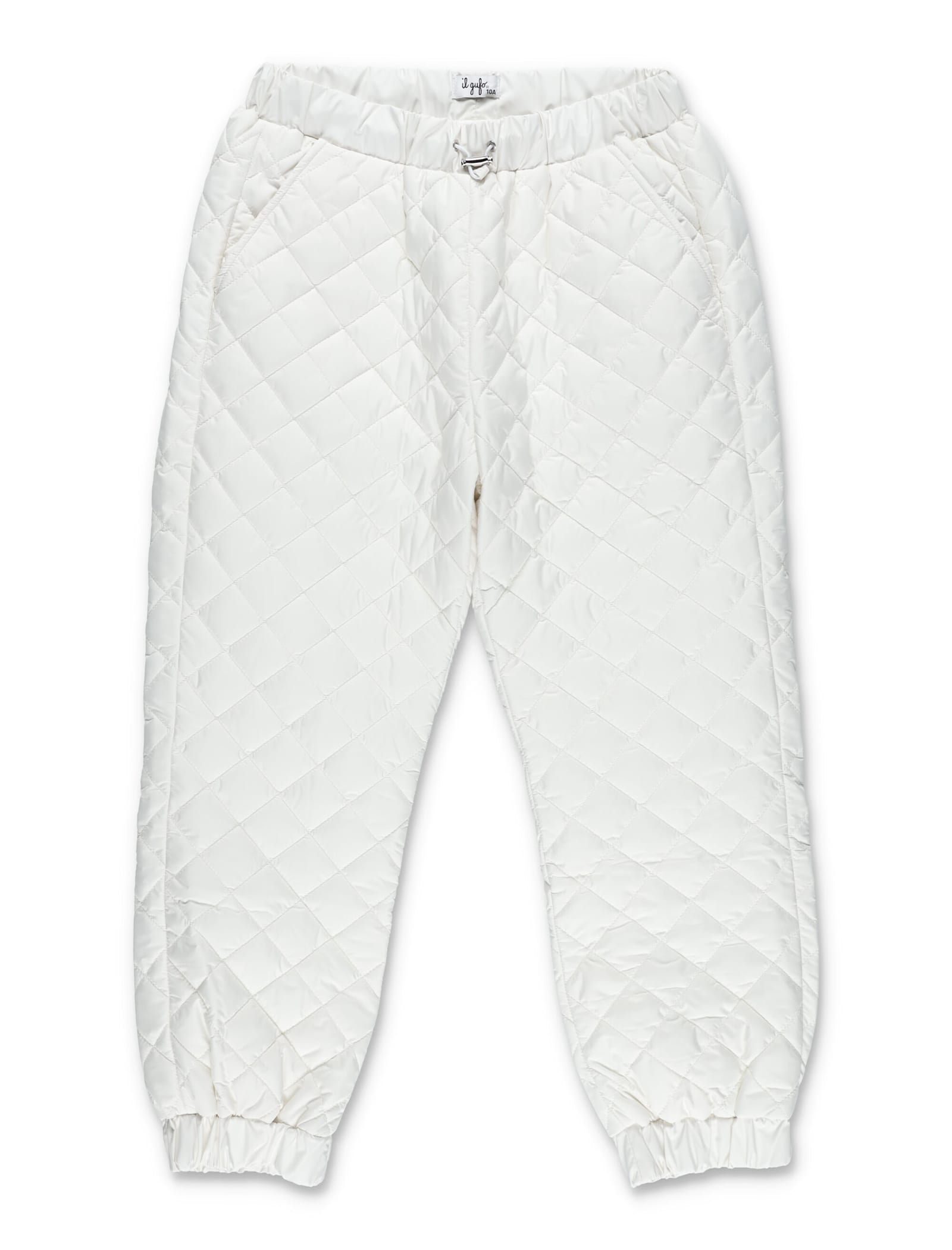 Il Gufo Kid - Microfiber Nylon Joggers In White