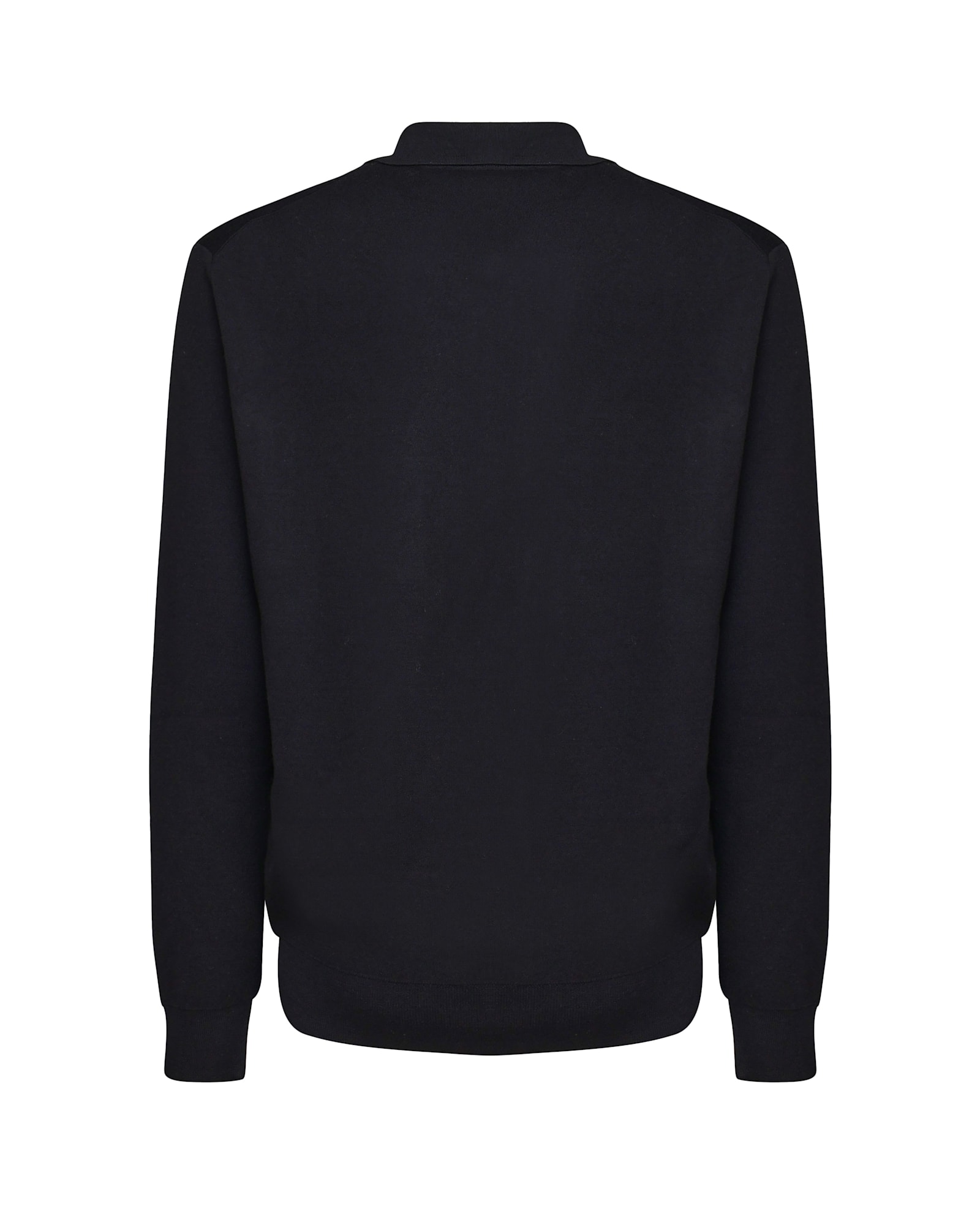 Shop Fedeli Virgin Wool Cardigan Shirt In Black