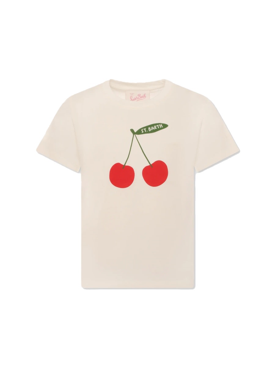 Mc2 Saint Barth Cherry-print T-shirt